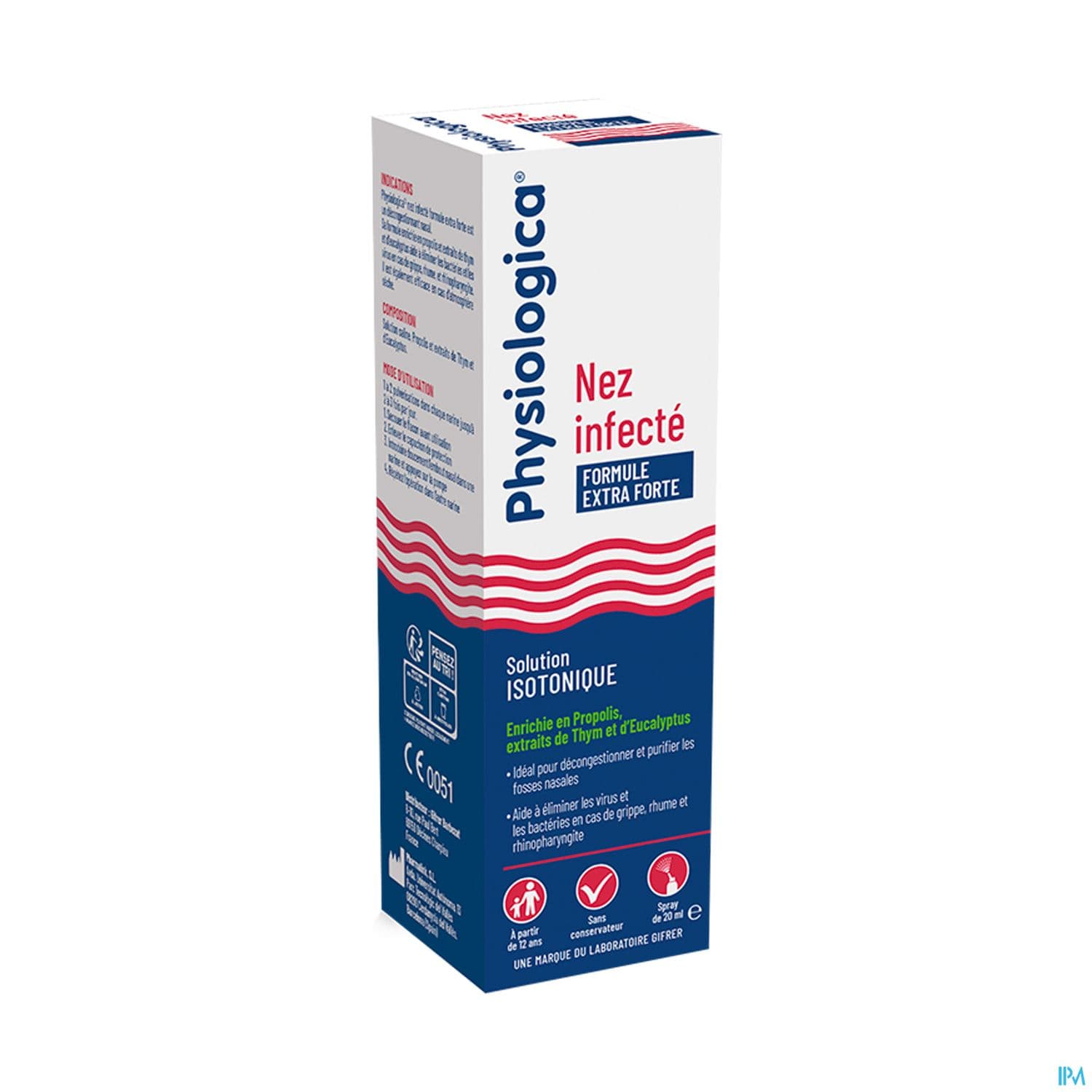 PHYSIOLOGICA NEZ INF EXT/FORT20ML