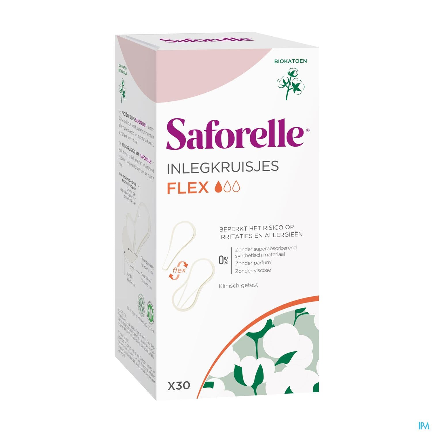 Saforelle Protege Slip Flex Boite De 30
