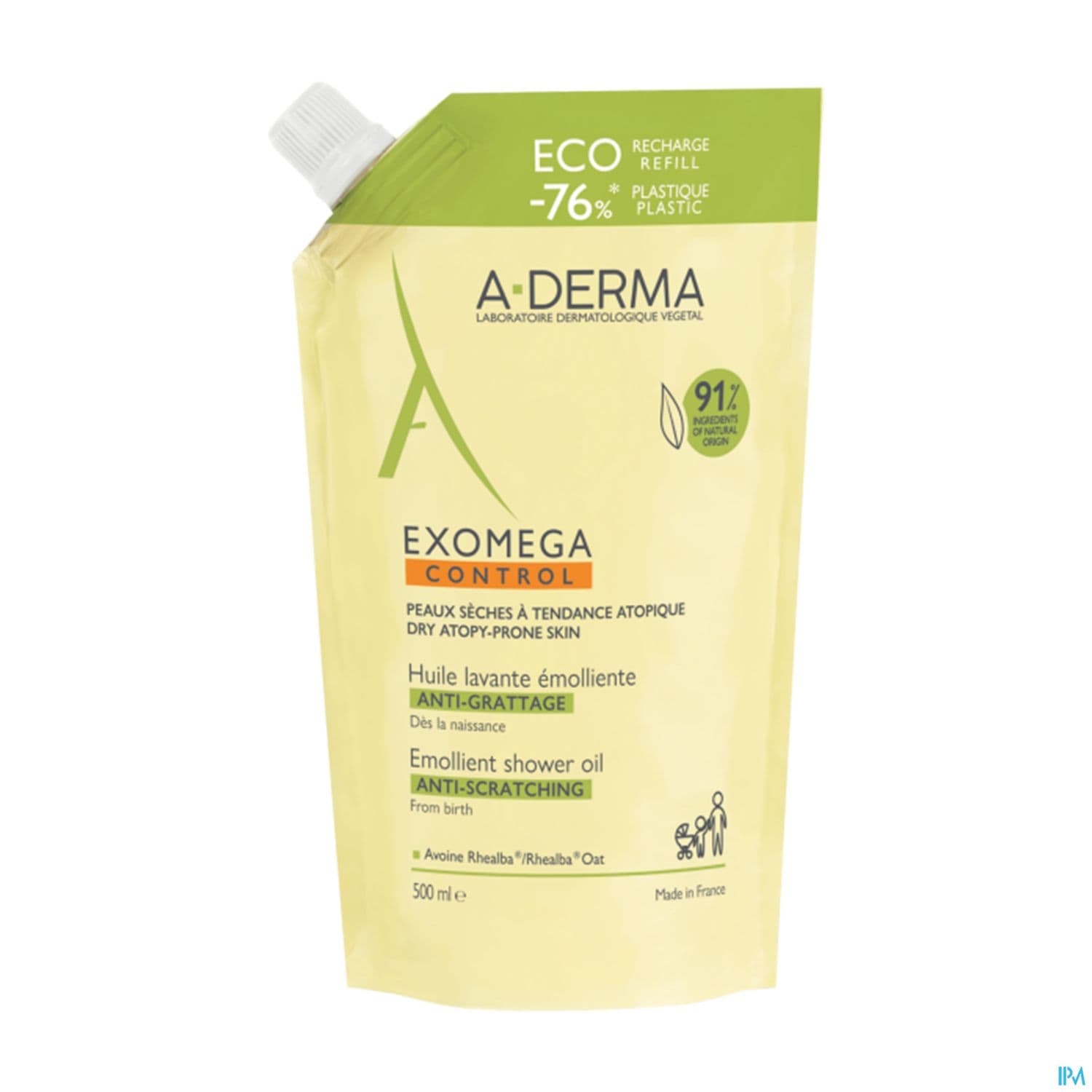 A-DERMA EXOMEGA CONT HLE NET RECH