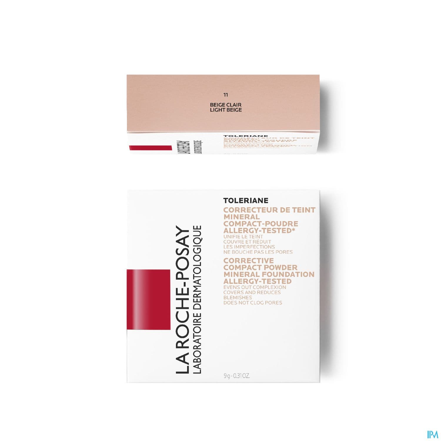 La Roche Posay Toleriane Correcteur De Teint Mineral Compact Poudre 11 Beige Clair 9g