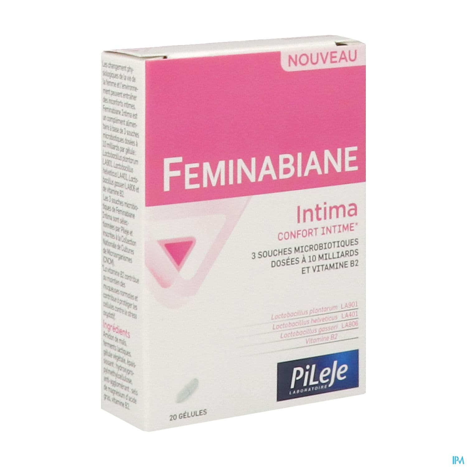 Pileje Feminabiane Intima Gelule 20