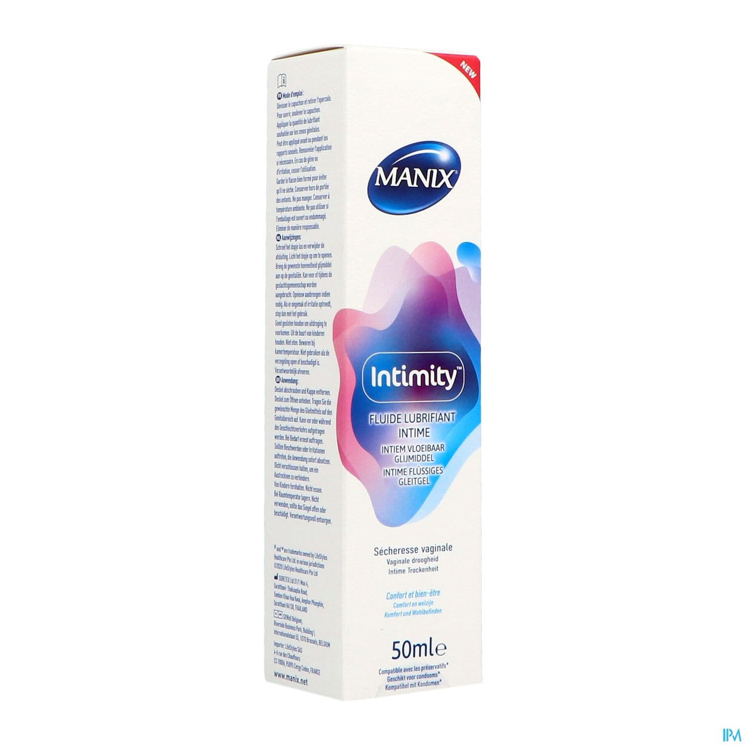 Manix Intimity Gel Lubrifiant 50ml