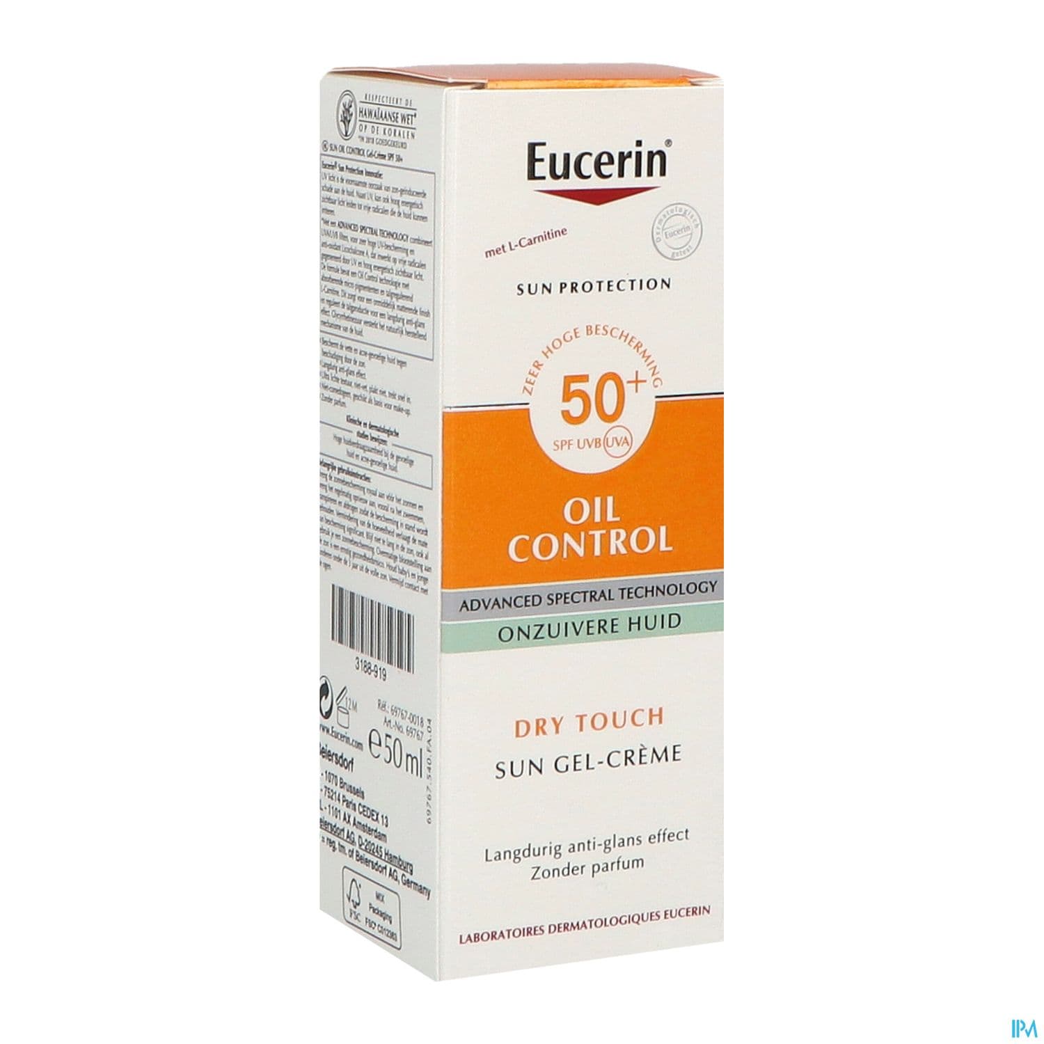 Eucerin Sun Oil Control Touch. Sec Ip50+ 50ml