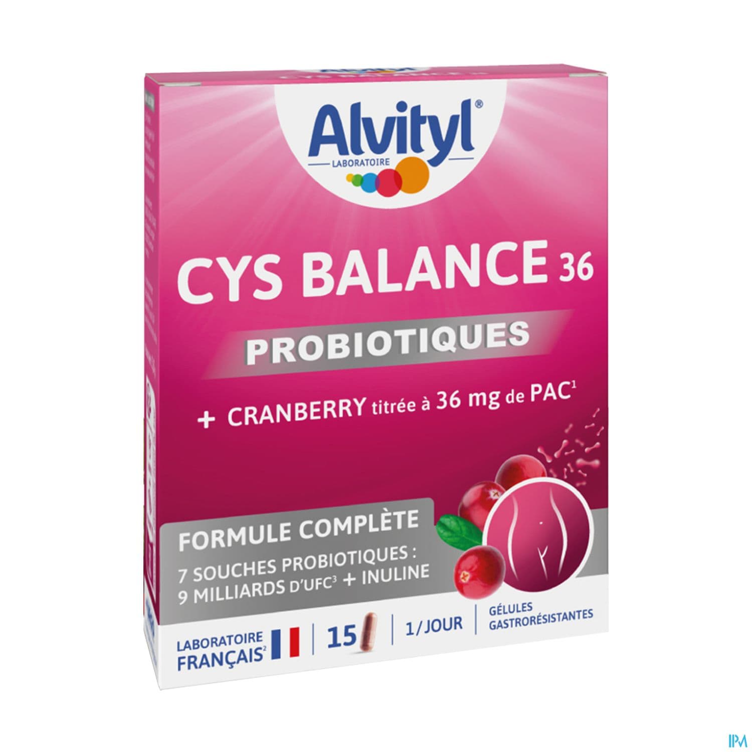 Alvityl Cys Balance 36 Gelule Gastroresistante 15 — Pharmacie Métro Champigny