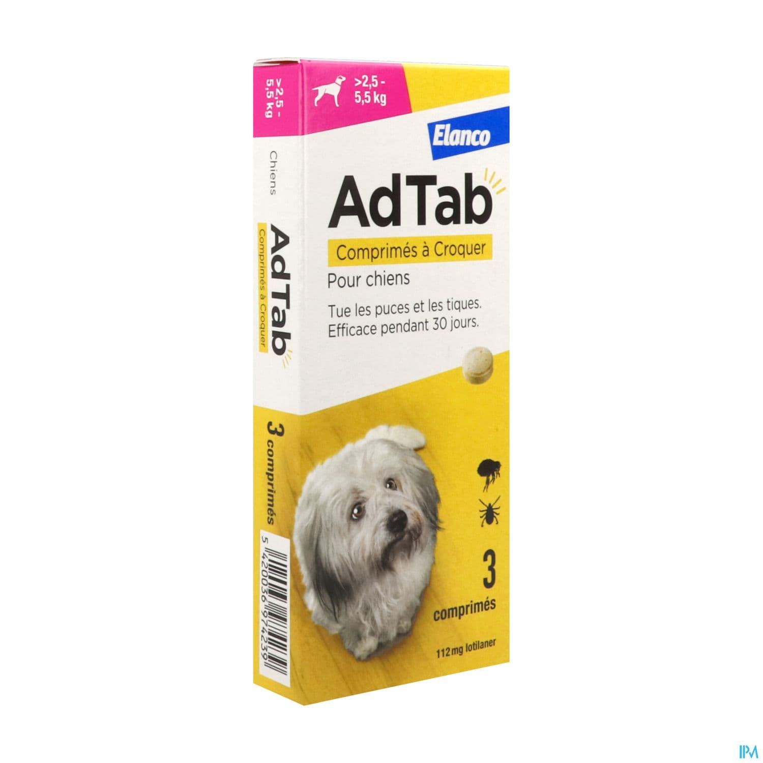 ADTAB 112MG CHIEN CPR 3 — Pharmacie Capucins Pharma