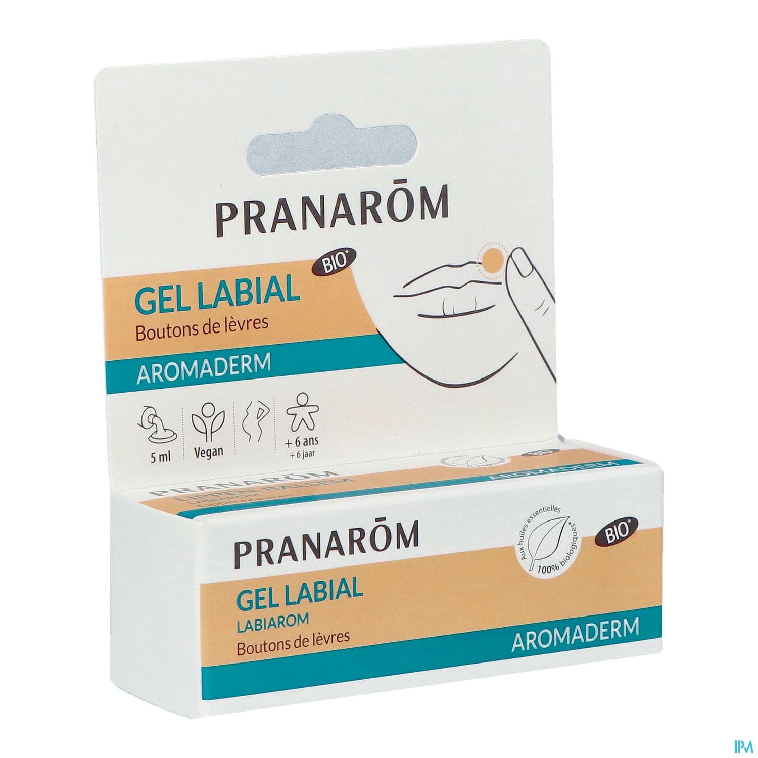 Pranarom Aromaderm Labiarom Gel Labial Bio 5ml