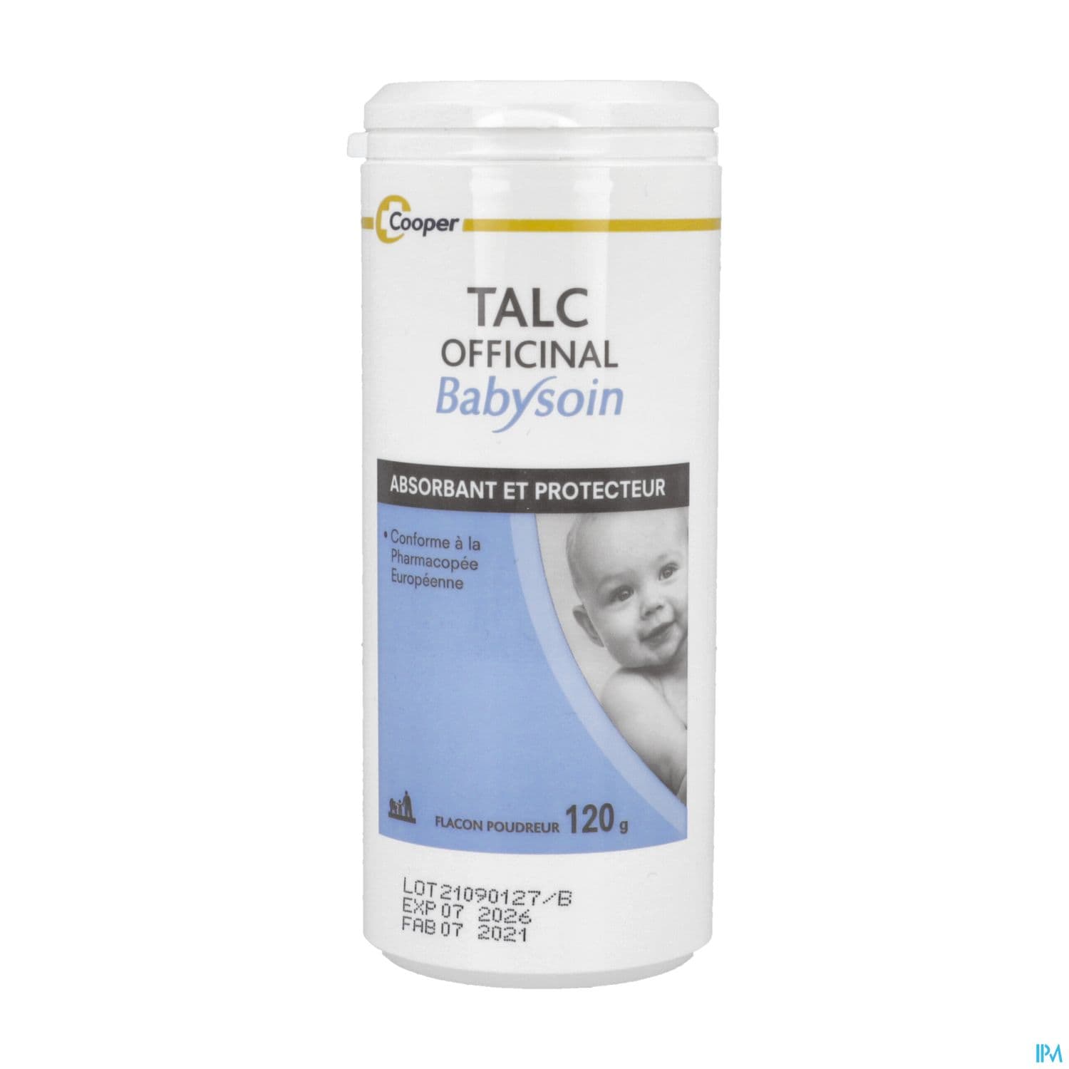 TALC OFFICINAL BABYSOIN PDR 120G — Pharmacie Erlon