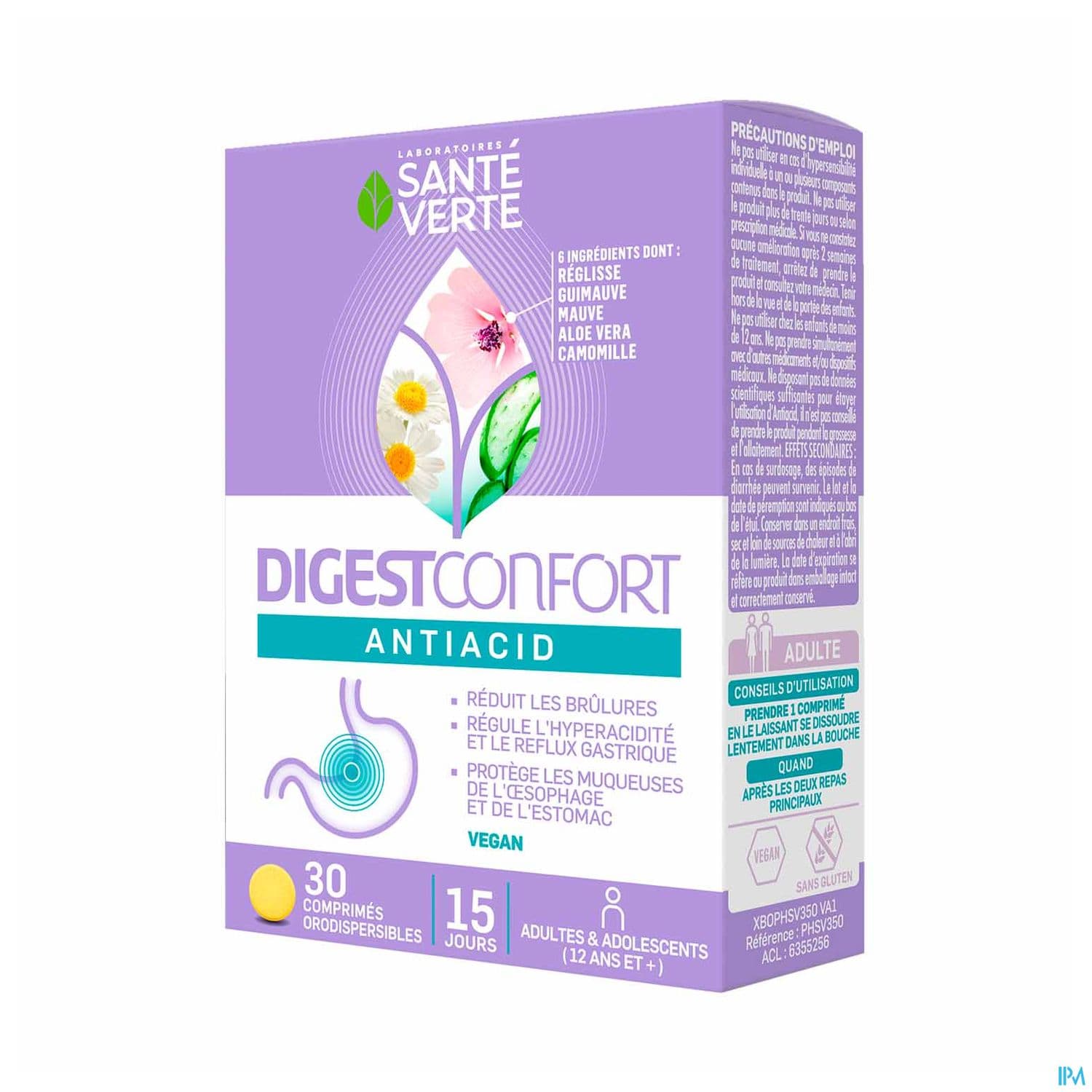 DIGEST CONFORT ANTIACID CPR 30