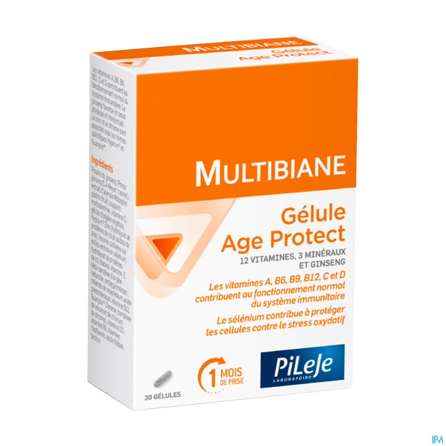 Pileje Multibiane Age Protect Gelule 30