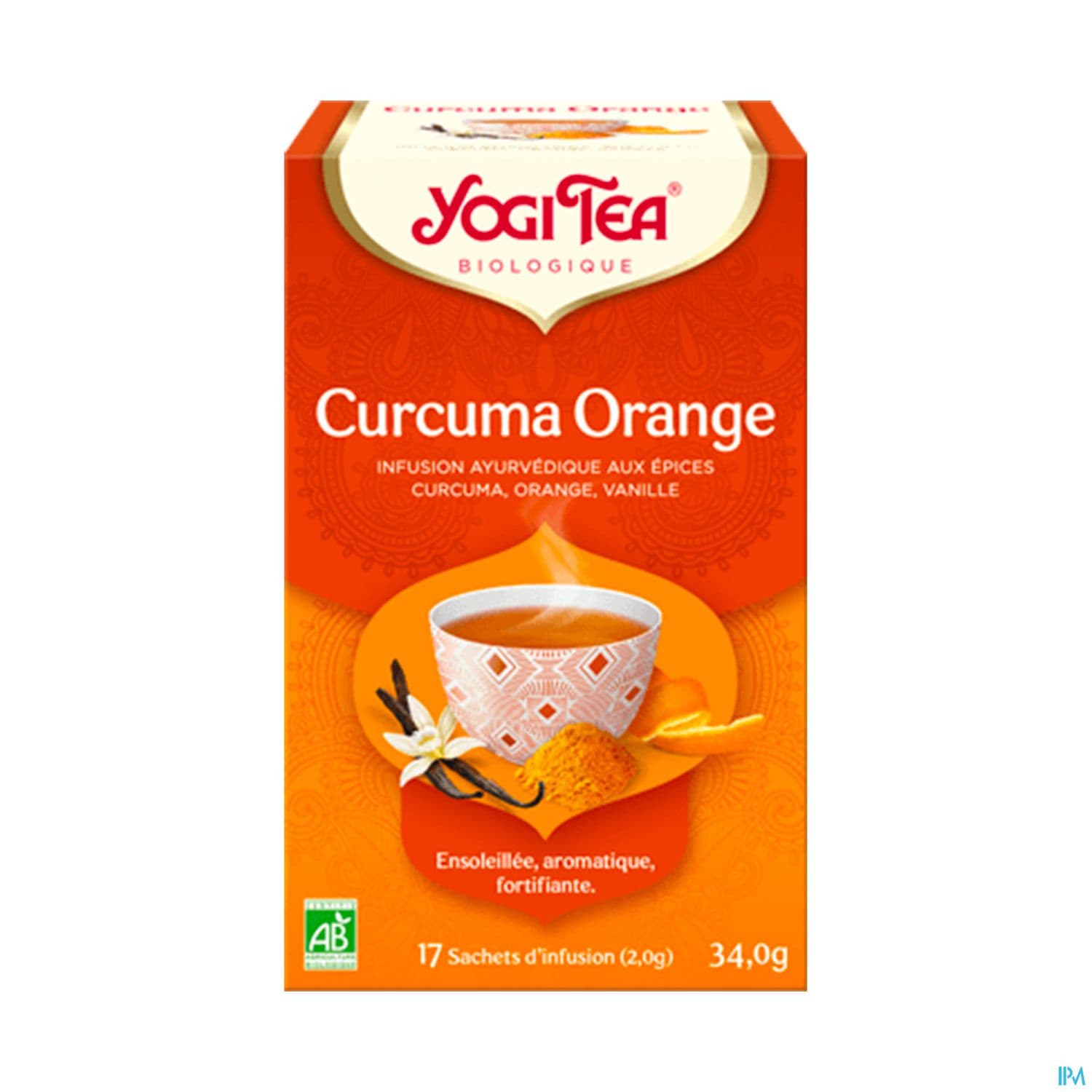 YOGI TEA CURCUMA/ORANG BIO SACH 17