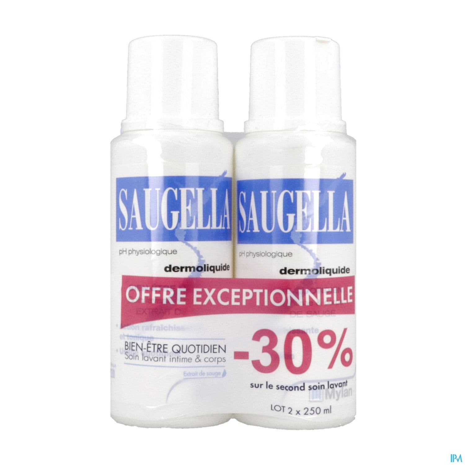 Saugella Dermoliquide Emulsion 250ml X2