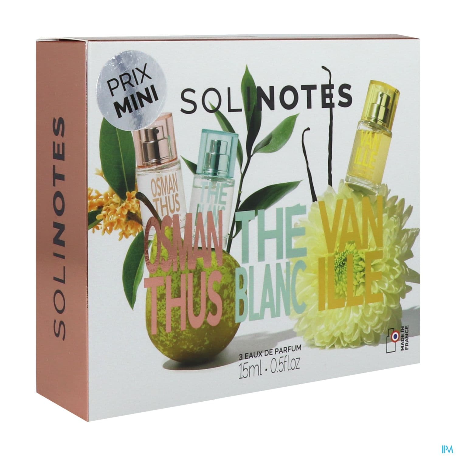 Solinotes Coffret Decouverte Osmanthus Vanille The Blanc