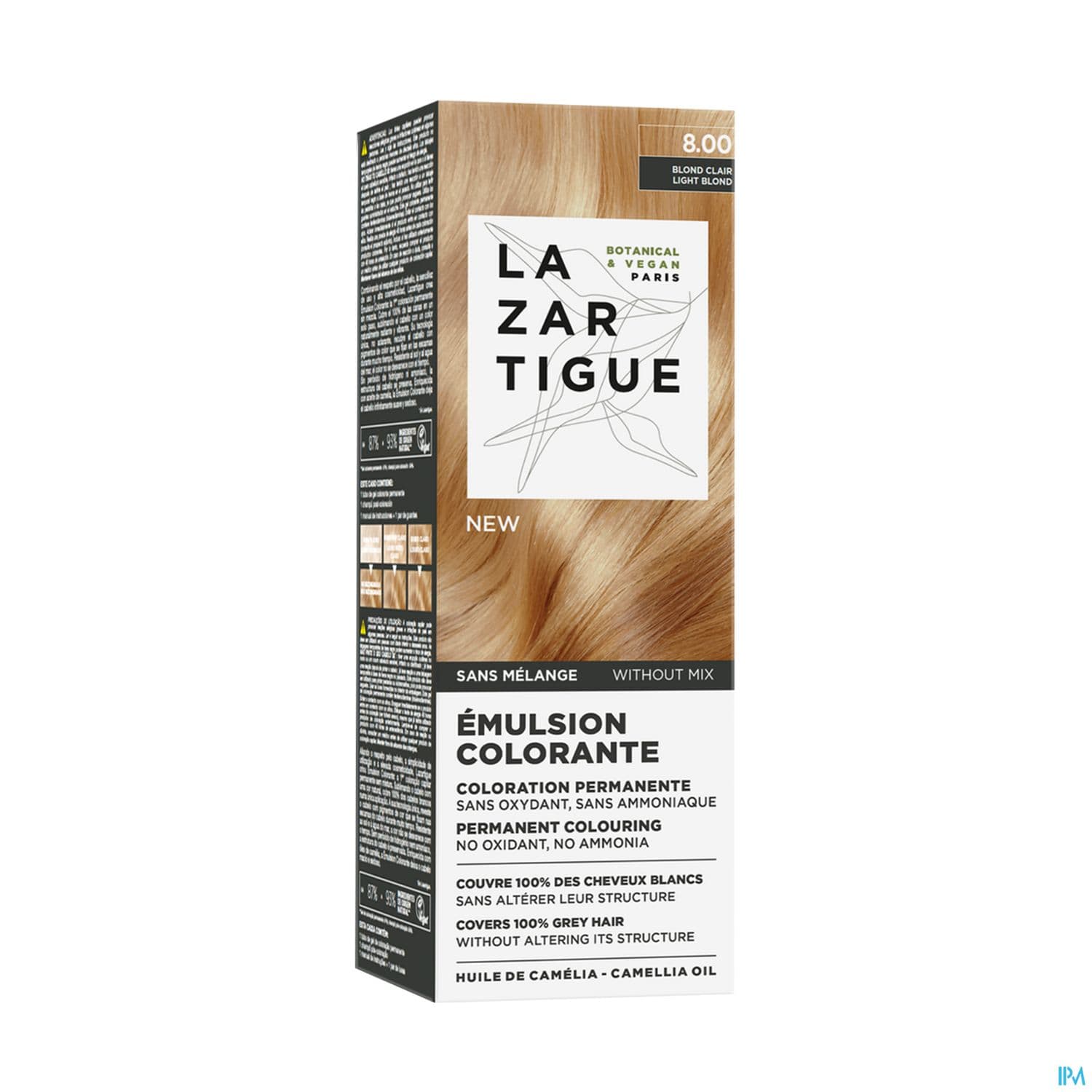 Lazartigue Emulsion Colorante 8.00 Blond Clair — Pharmacie Du Chatelet - Orleans