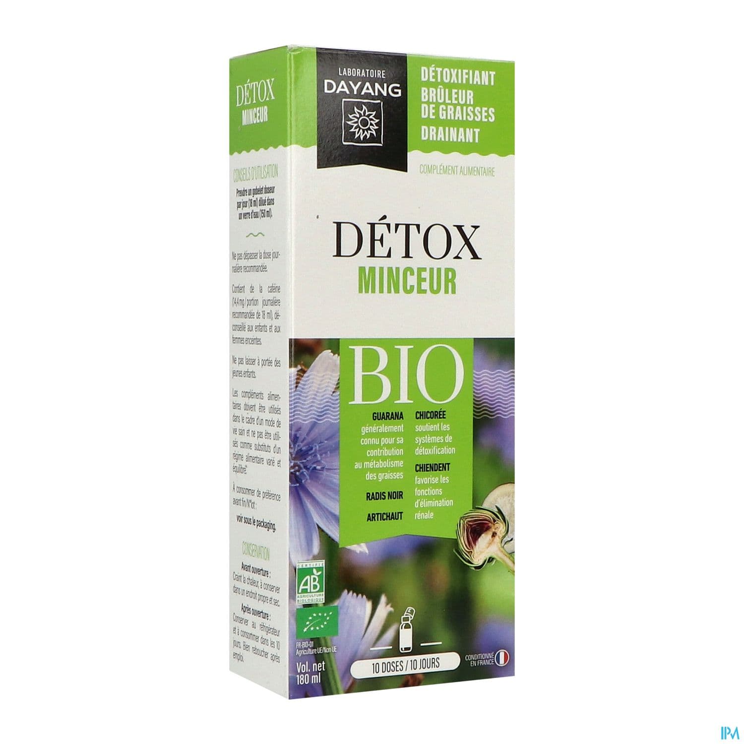 DAYANG DETOX MINCEUR BIO 180ML