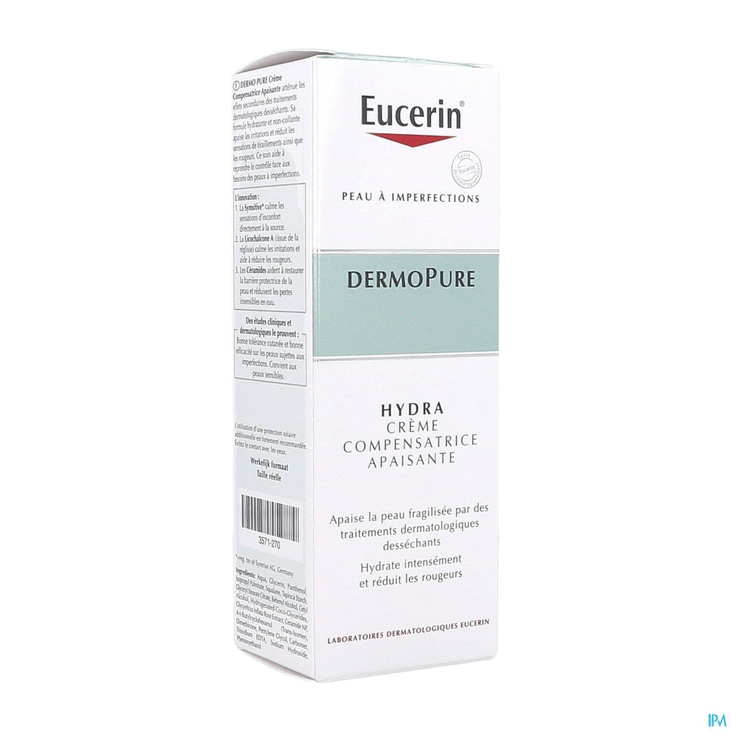 Eucerin Dermopure Hydra Crème Compensatrice Apaisante 50ml