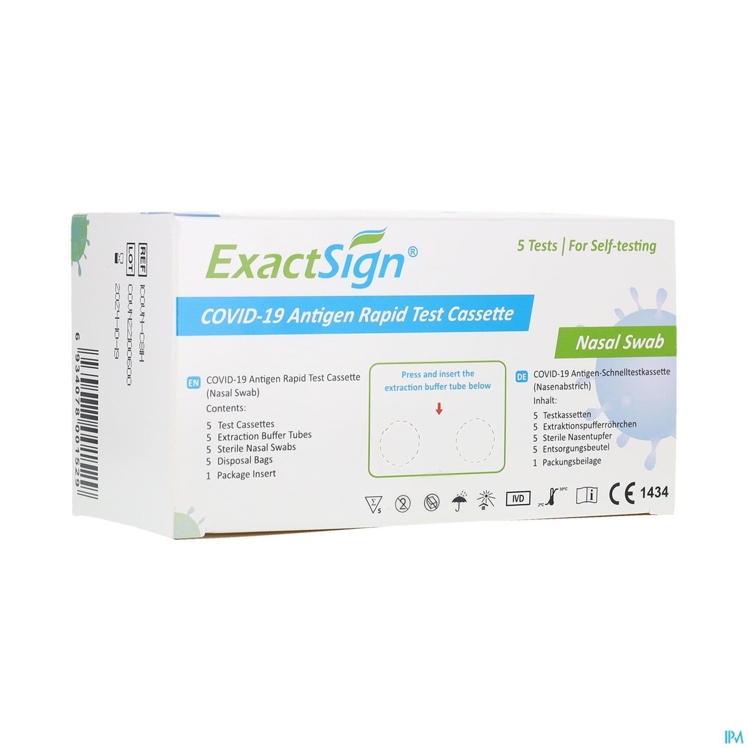 Exactsign Covid 19 Antigene Test 5 — Pharmacie SO OUEST