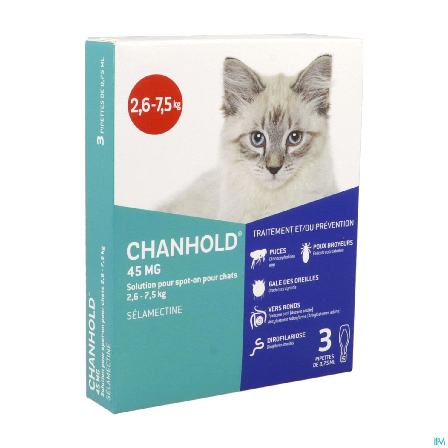 Clement Thekan Chanhold 45mg Spot On Chat 2kg6/7kg 3