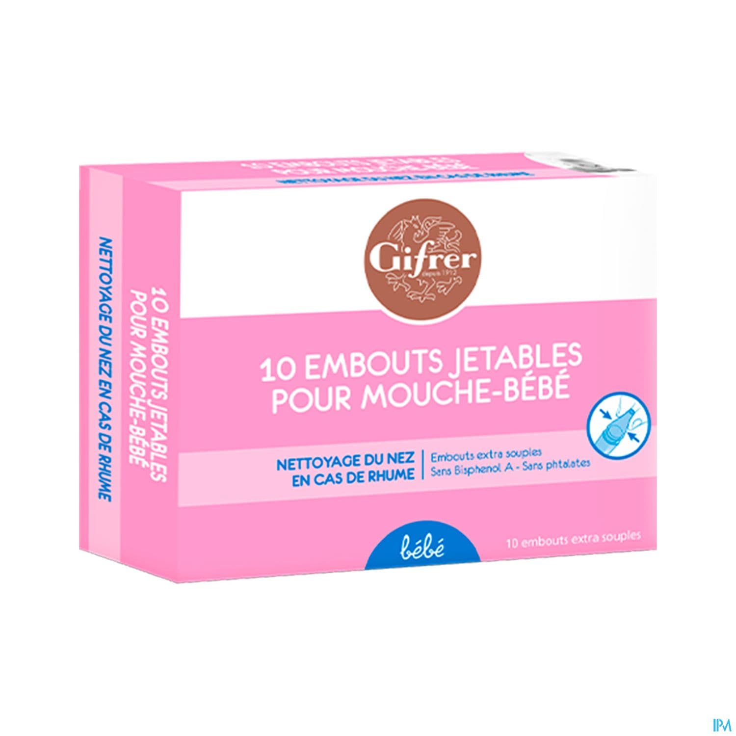 Gifrer Embout Pour Mouche Bebe Aspiration 10 — Pharmacie de la Gare Dijon