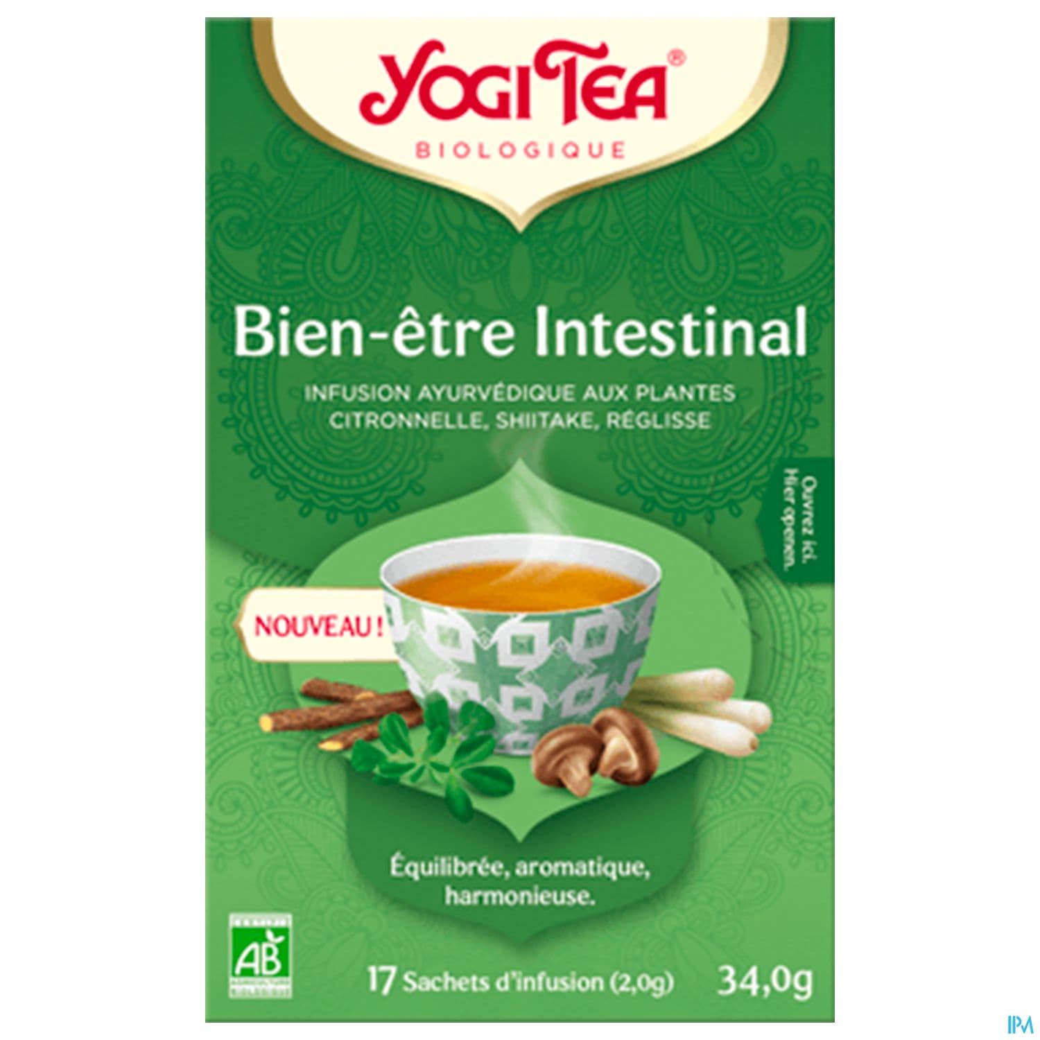 YOGI TEA BIEN ETRE INTEST SACH 17