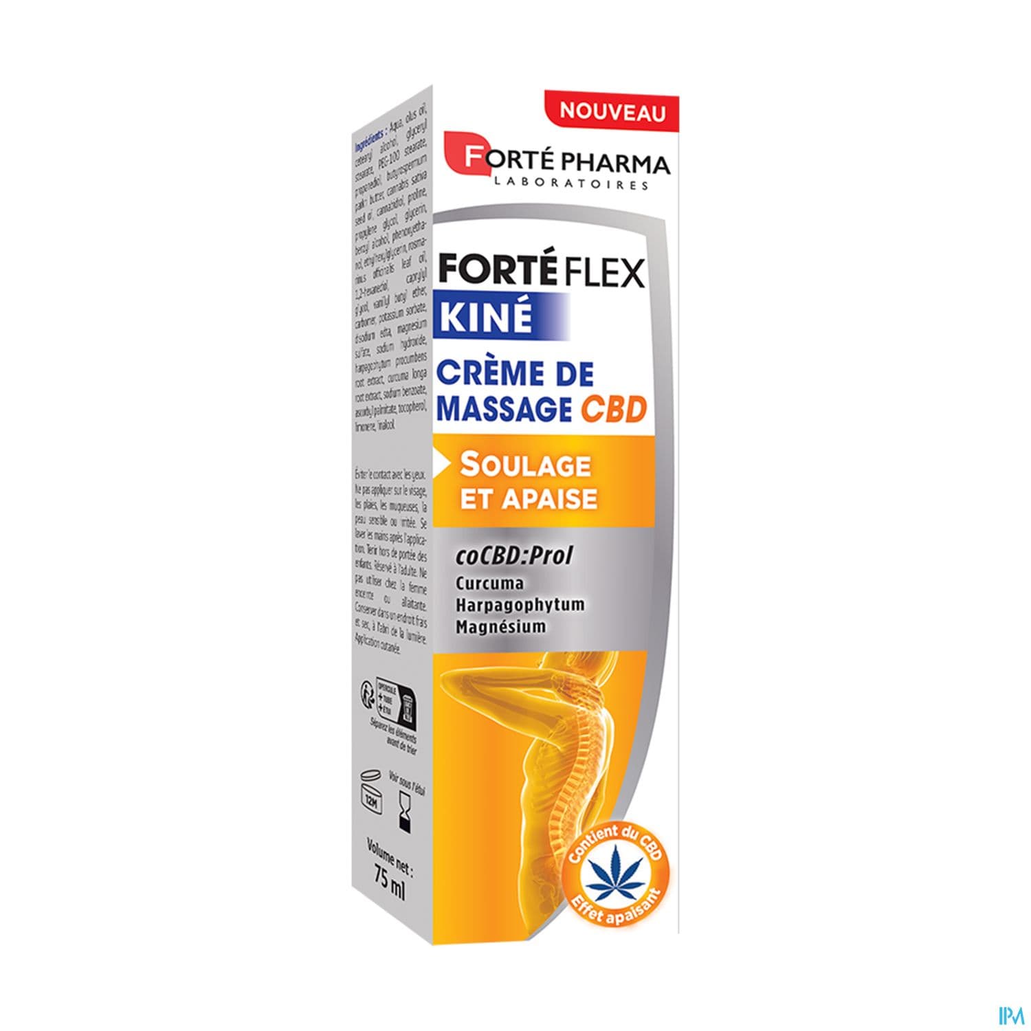 FORTE FLEX KINE CR MASSAG CBD 75ML