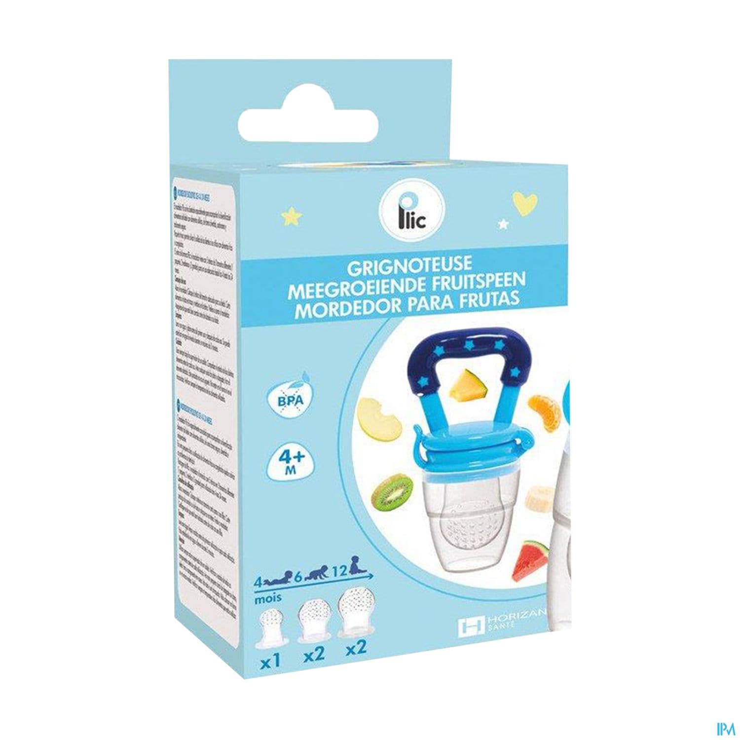 Plic Baby Grignoteuse Bleue