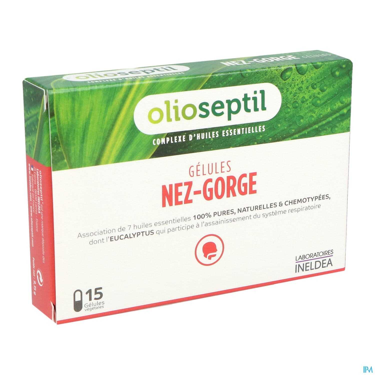 OLIOSEPTIL NEZ GORGE GELUL 15