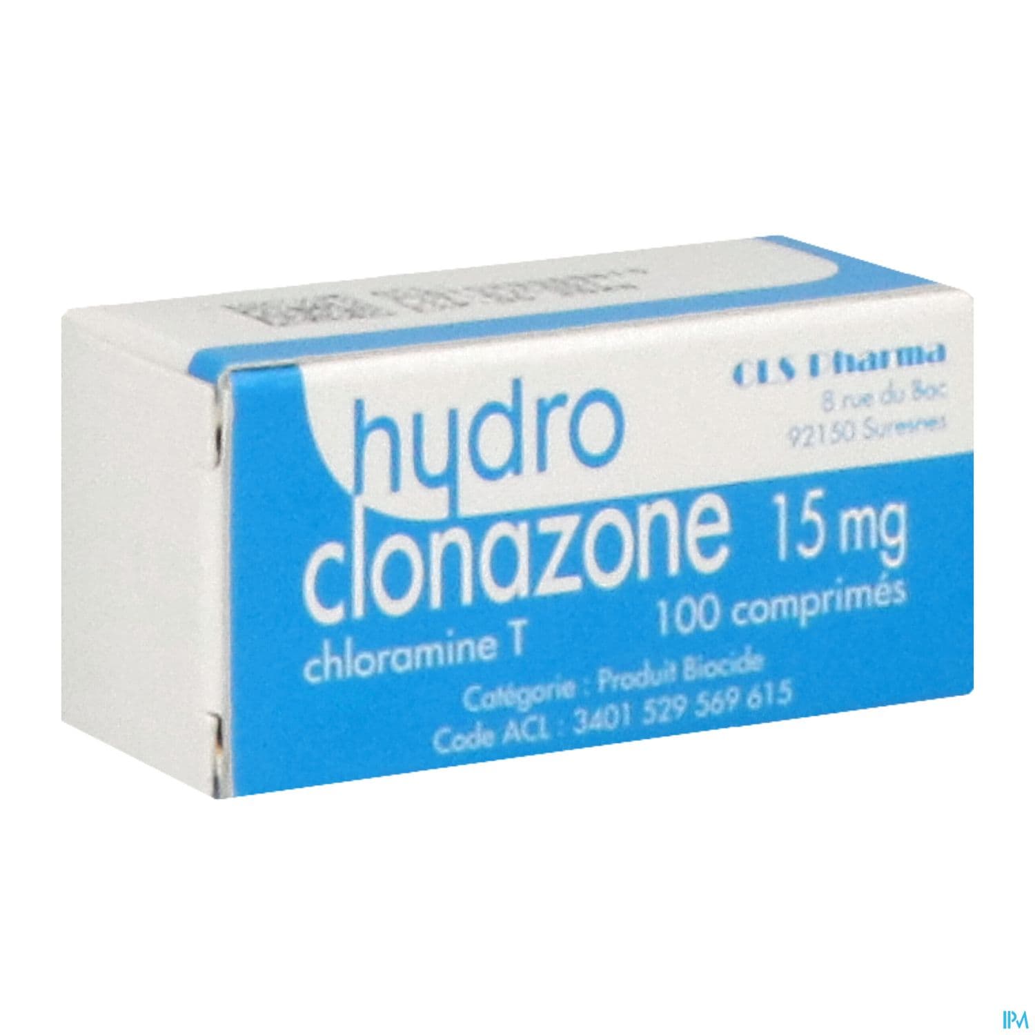 HYDROCLONAZONE 15 MG CPR 100 — Pharmacie de l’Arc
