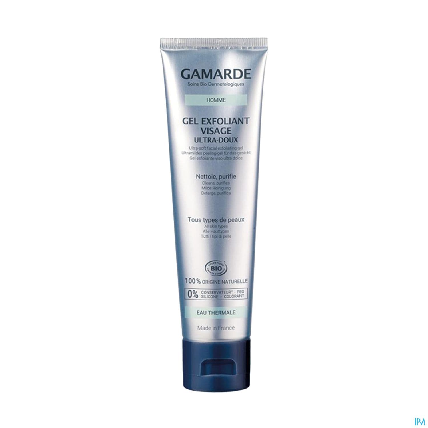 Gamarde Homme Gel Exfoliant Visage Bio 100g