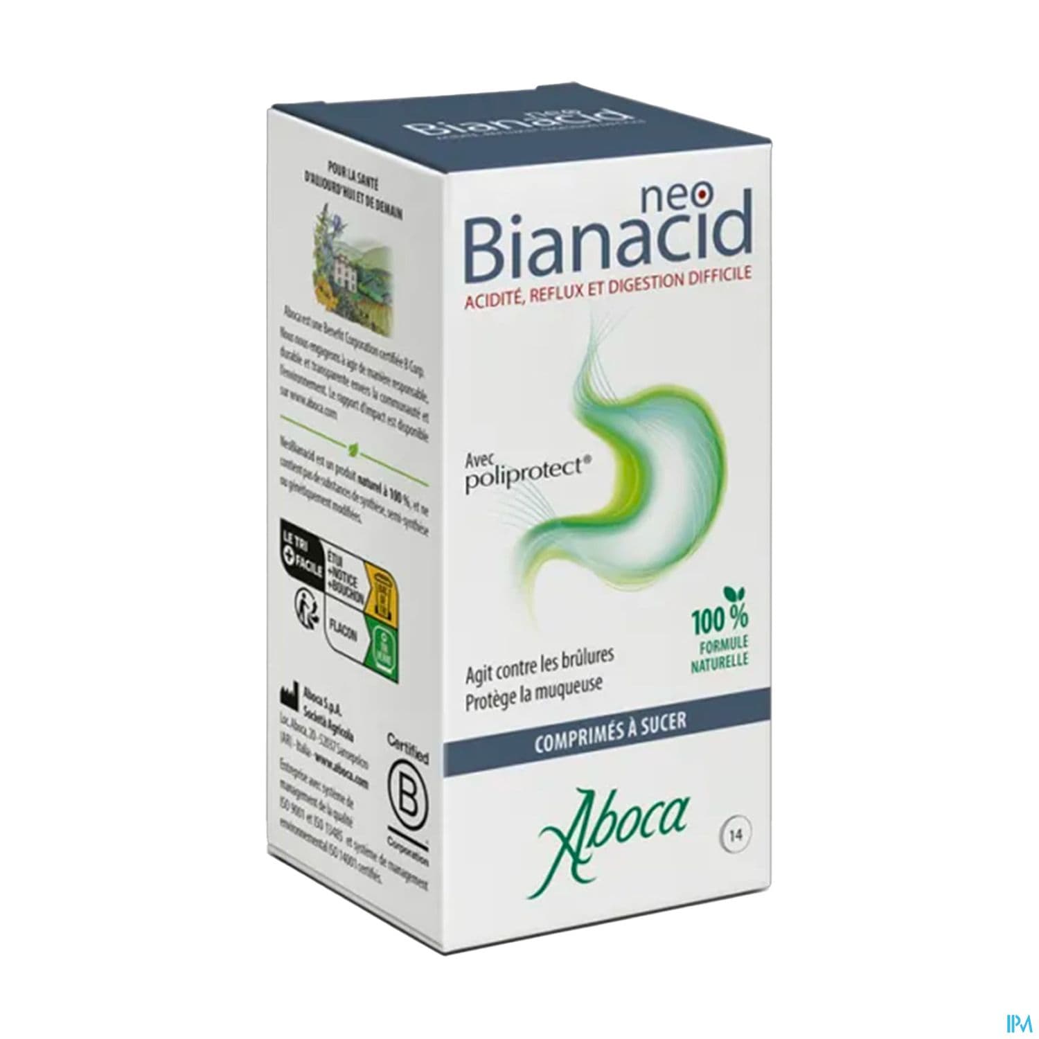 Aboca Neobianacid Acidite Reflux Comprime A Sucer 14