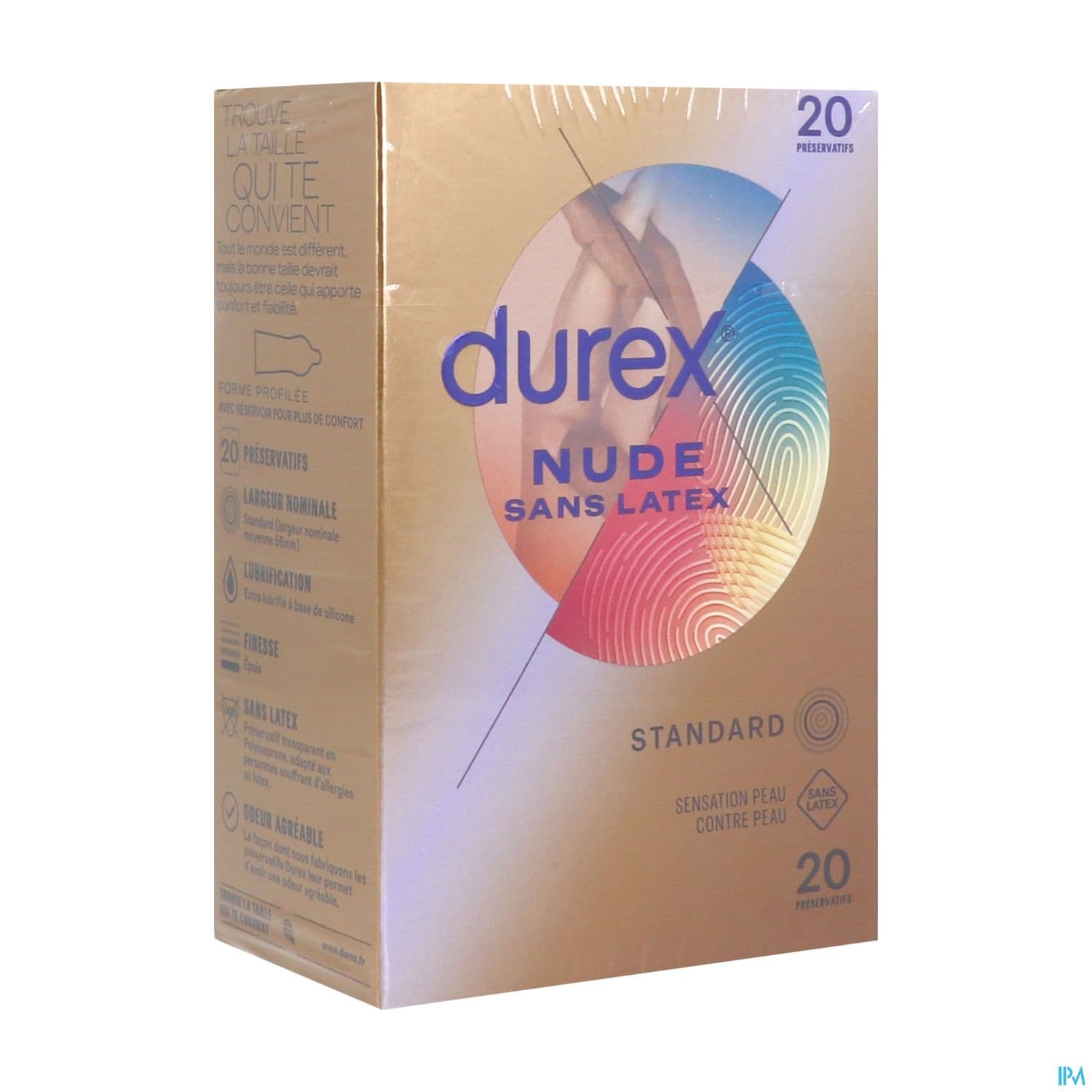 Durex Nude Sans Latex Preservatif 20
