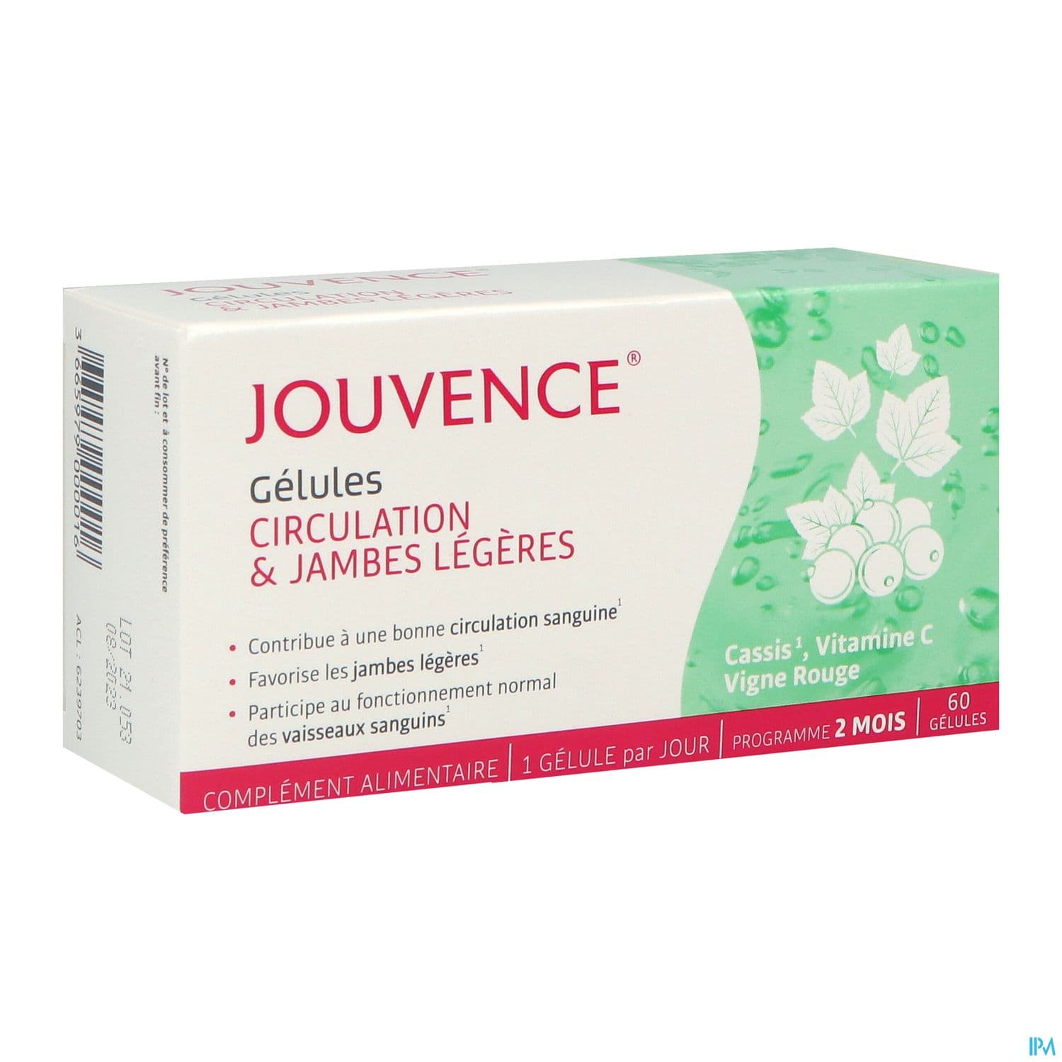 JOUVENCE CIRCULATION GELULE 60