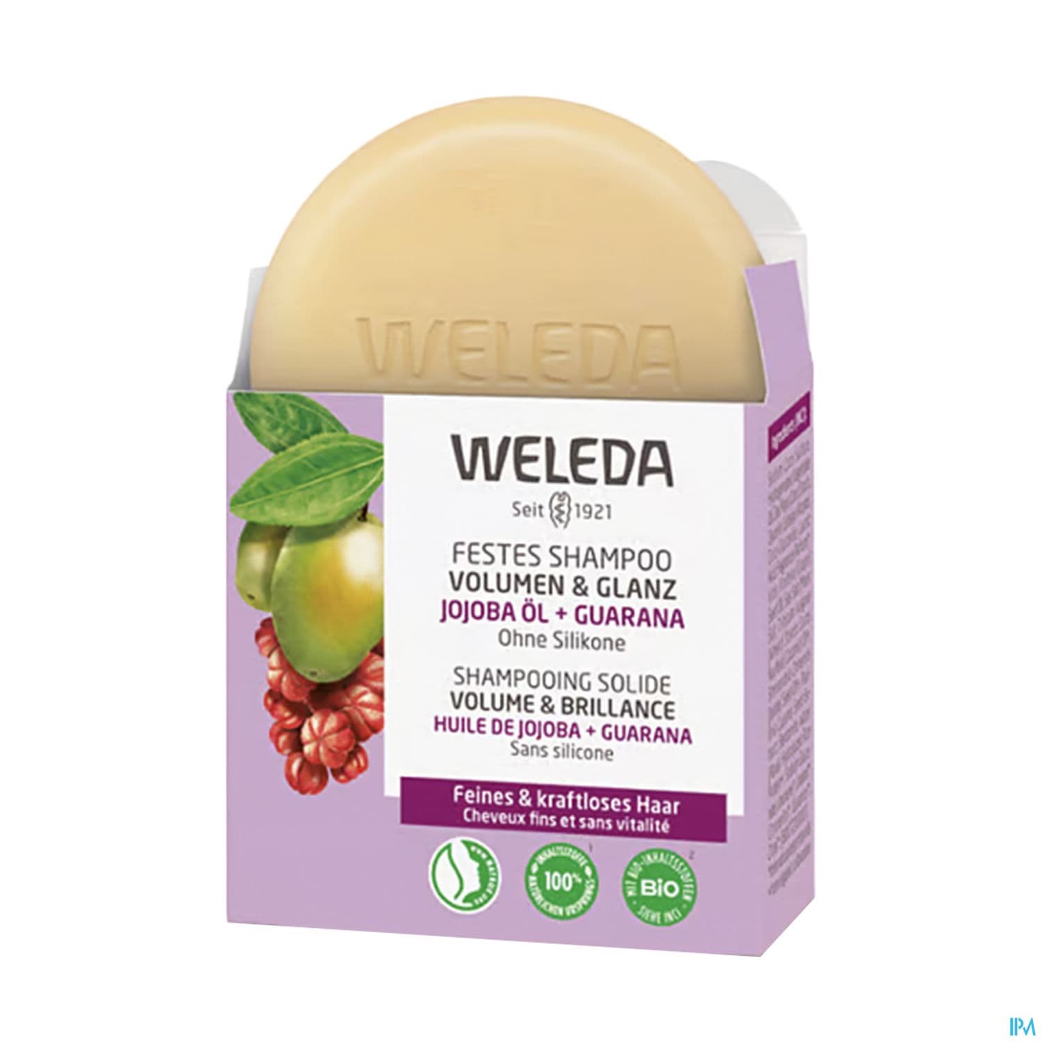Weleda Shampooing Solide Volume Brillance 50g