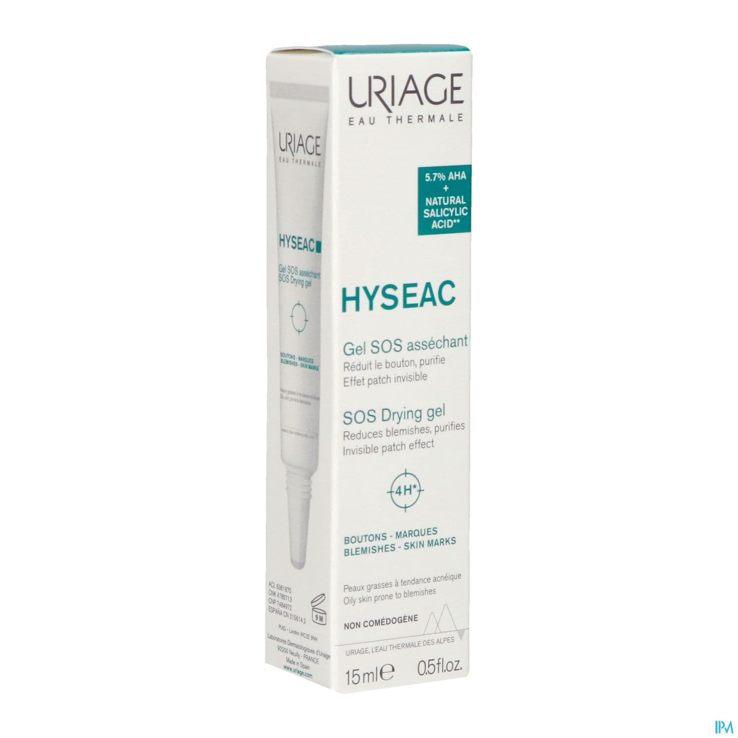 URIAGE HYSEAC GEL SOS 15ML