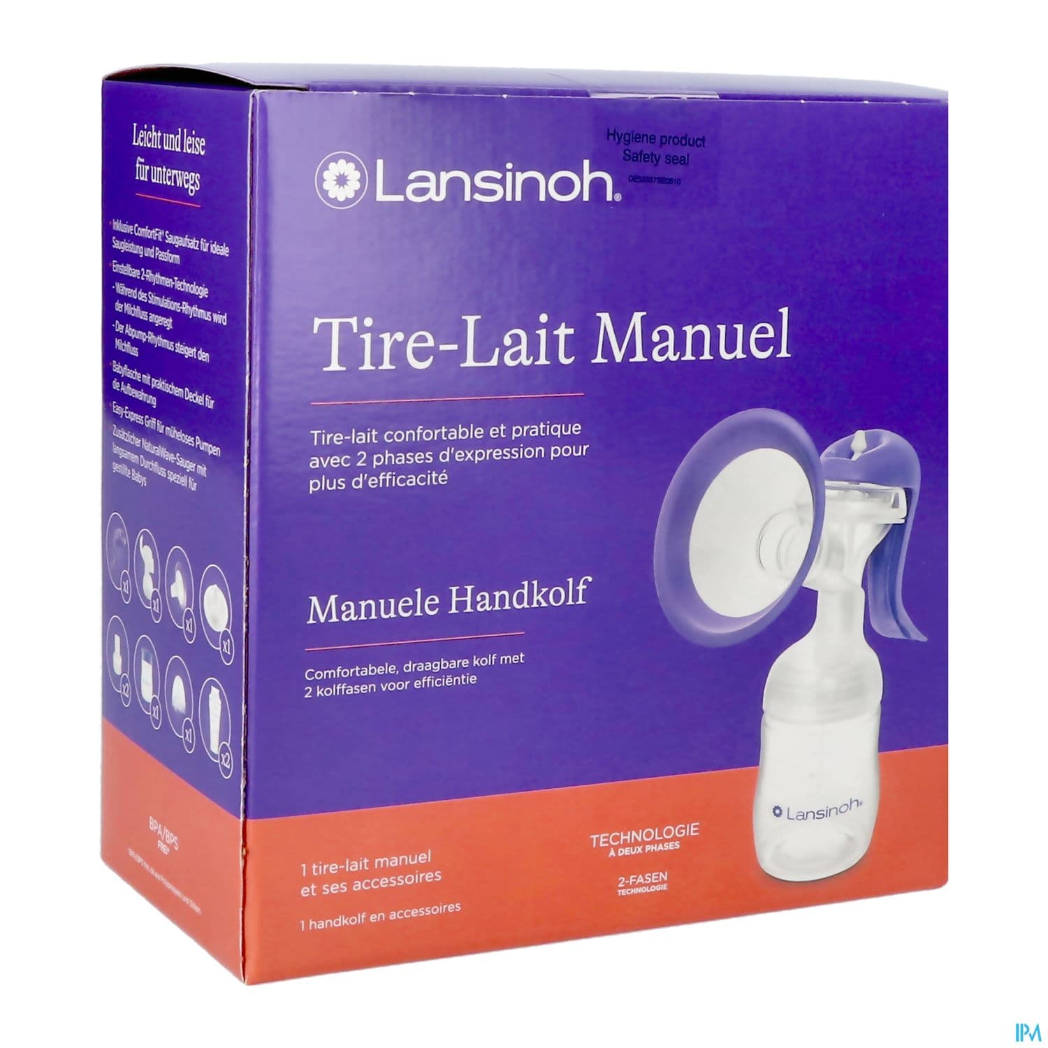Lansinoh Tire Lait Manuel Natural Wave — Pharmacie Marie Stuart