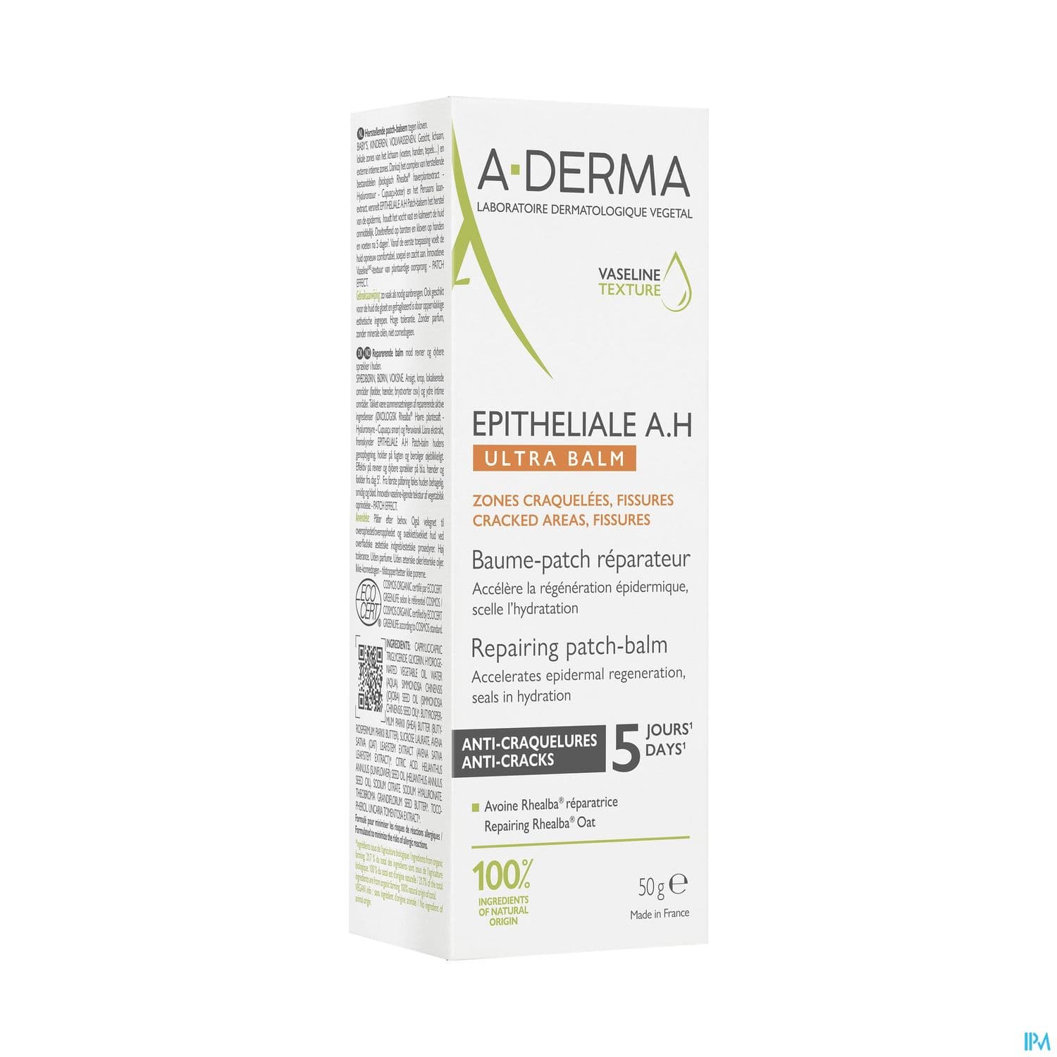A Derma Epitheliale Ah Ultra Baume Patch Reparateur 50g