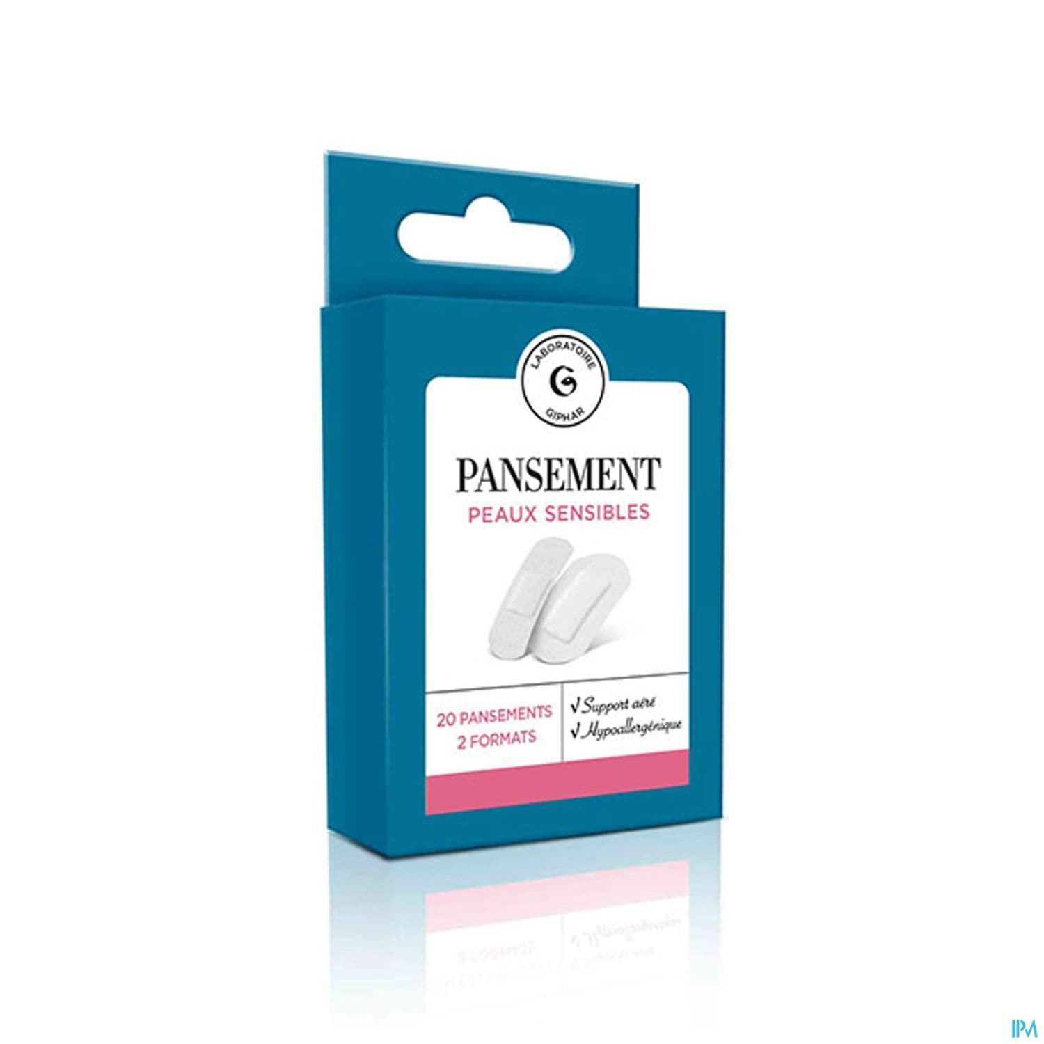 GIPHAR PANSEMENT PEAU SENSIBLE X20