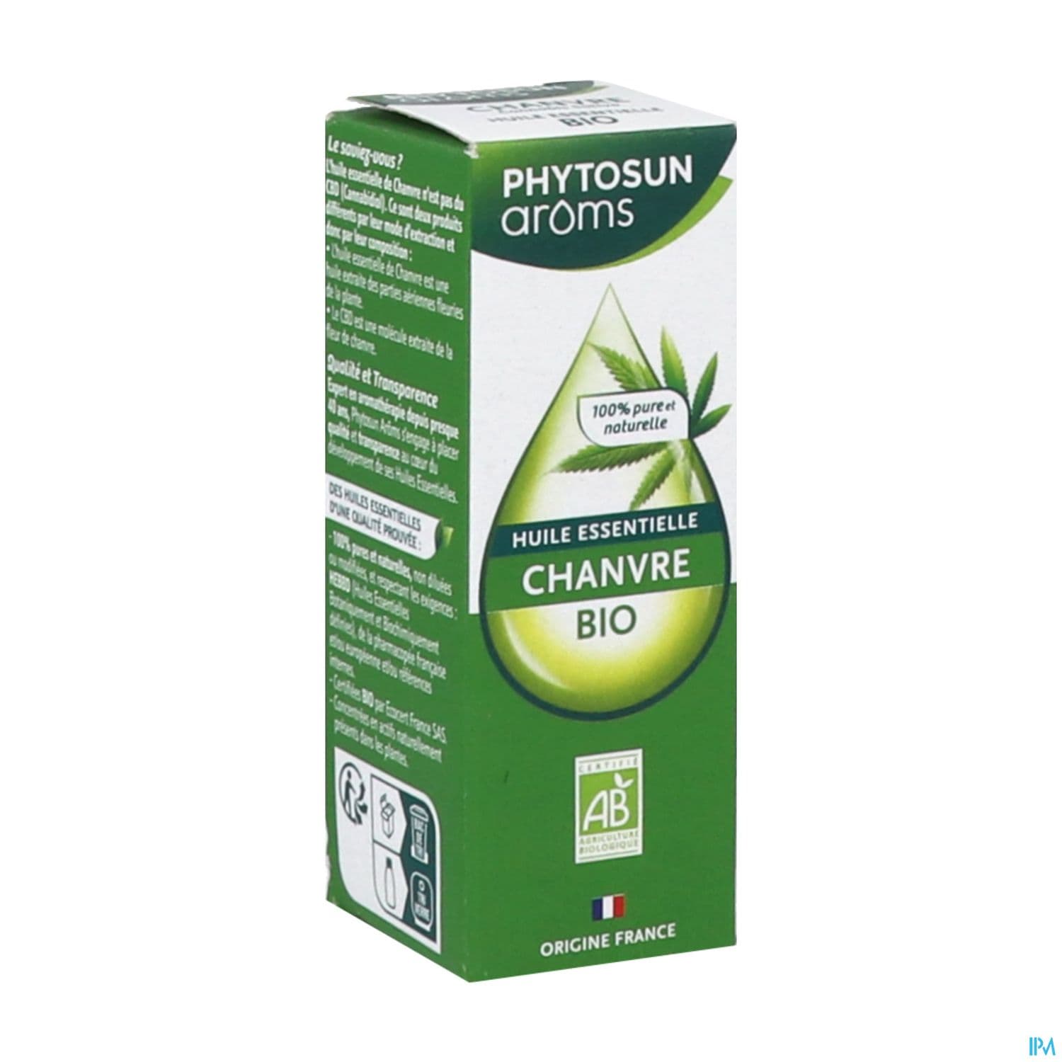 PHYTOSUNAROM CHANVRE BIO HE 5ML