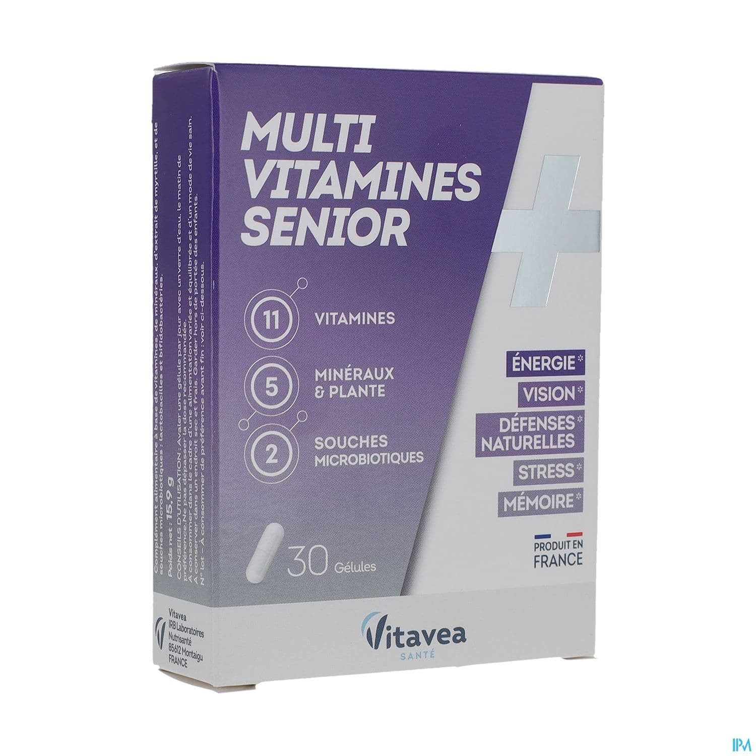 VITAVEA MULTIVIT SENIOR GELU 30 — Pharmacie Val de l'Aurence Limoge