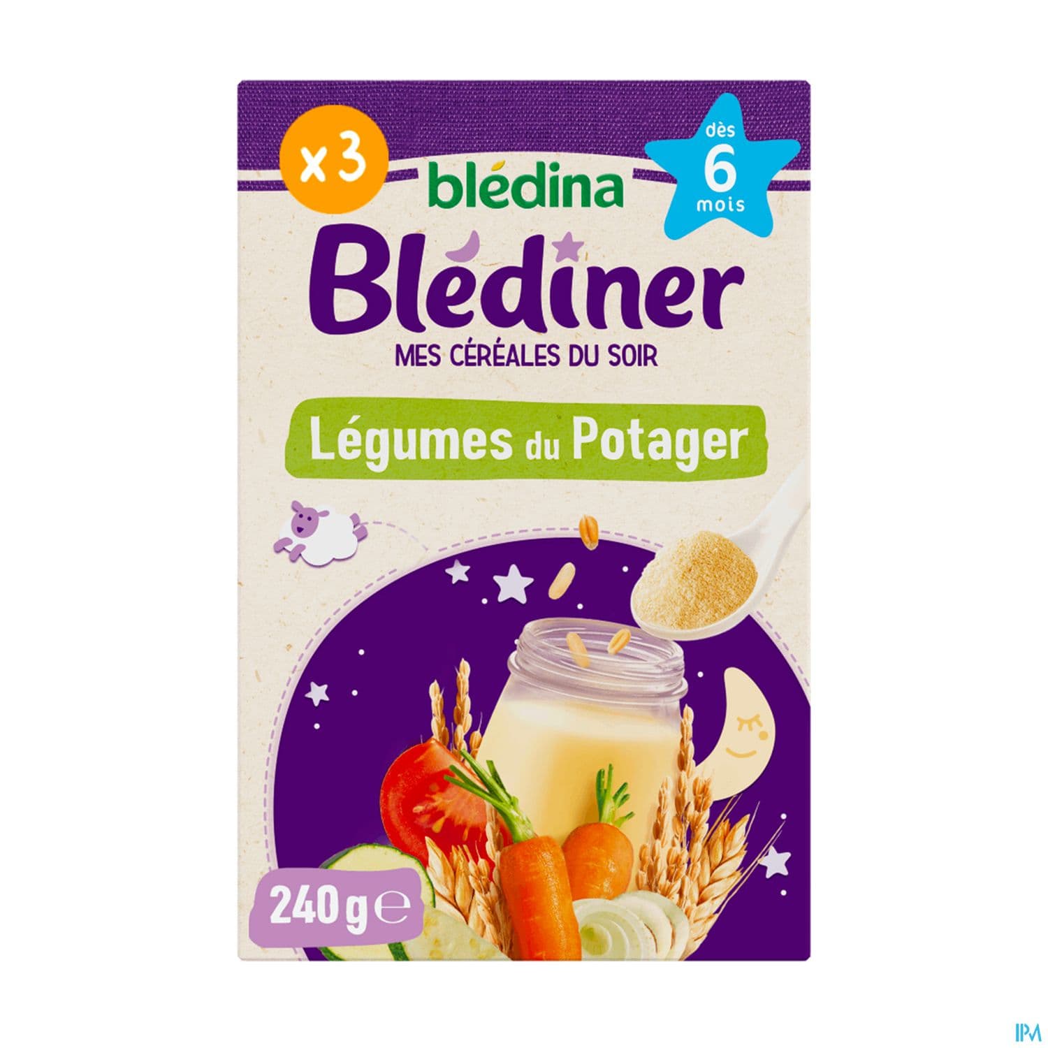 BLEDINER LEGUME POTAGER 240G