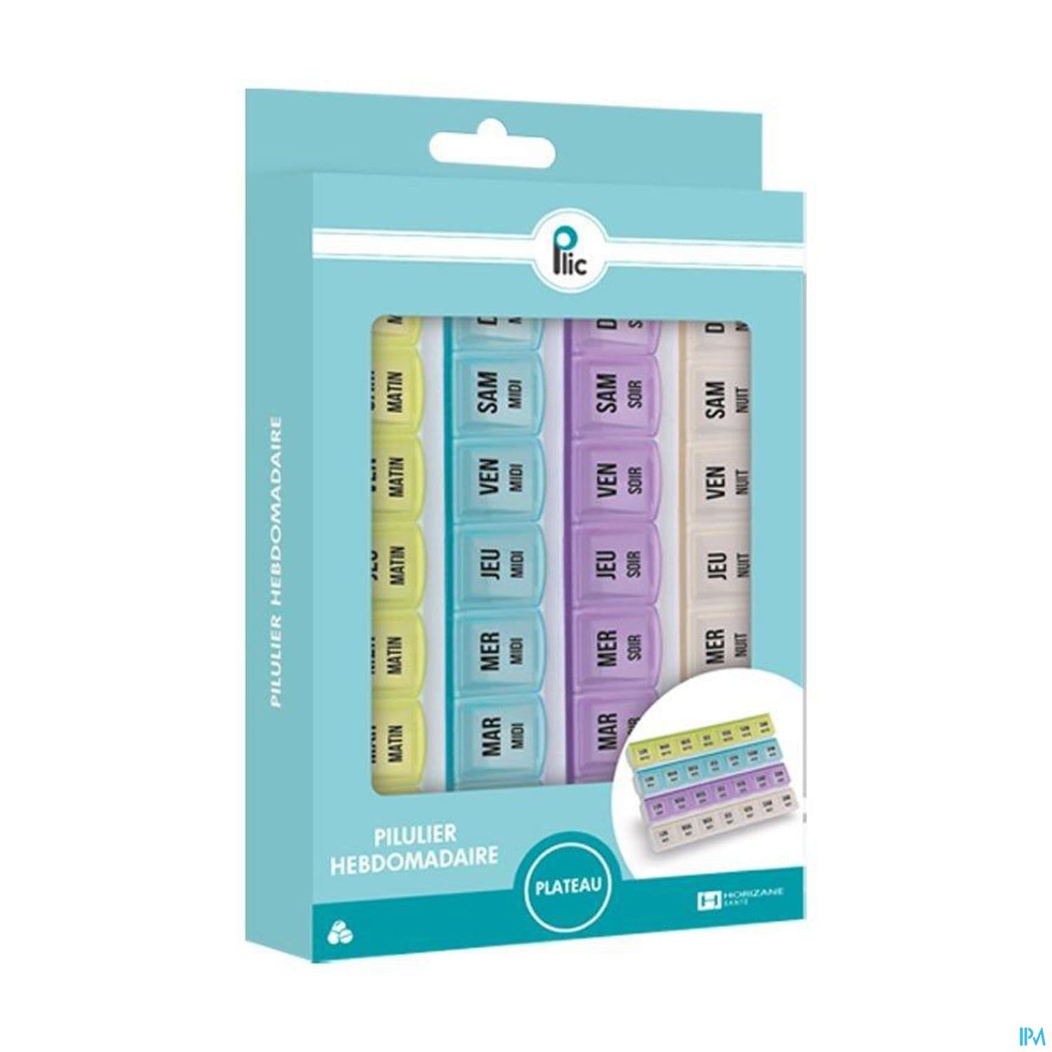 Plic Care Pilulier Plateau