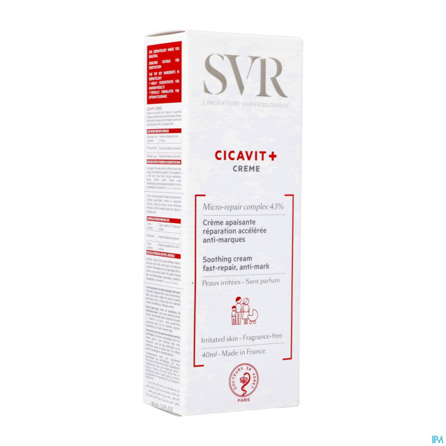 Svr Cicavit+ Creme Apaisante Reparatrice 40ml