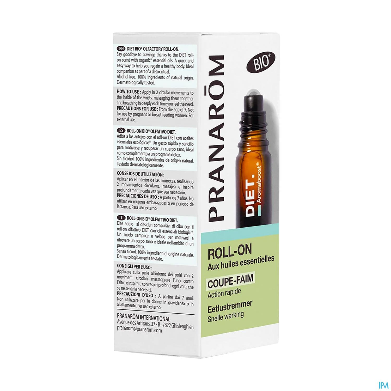 PRANAROM AROMABOOST DIET ROLL 5ML