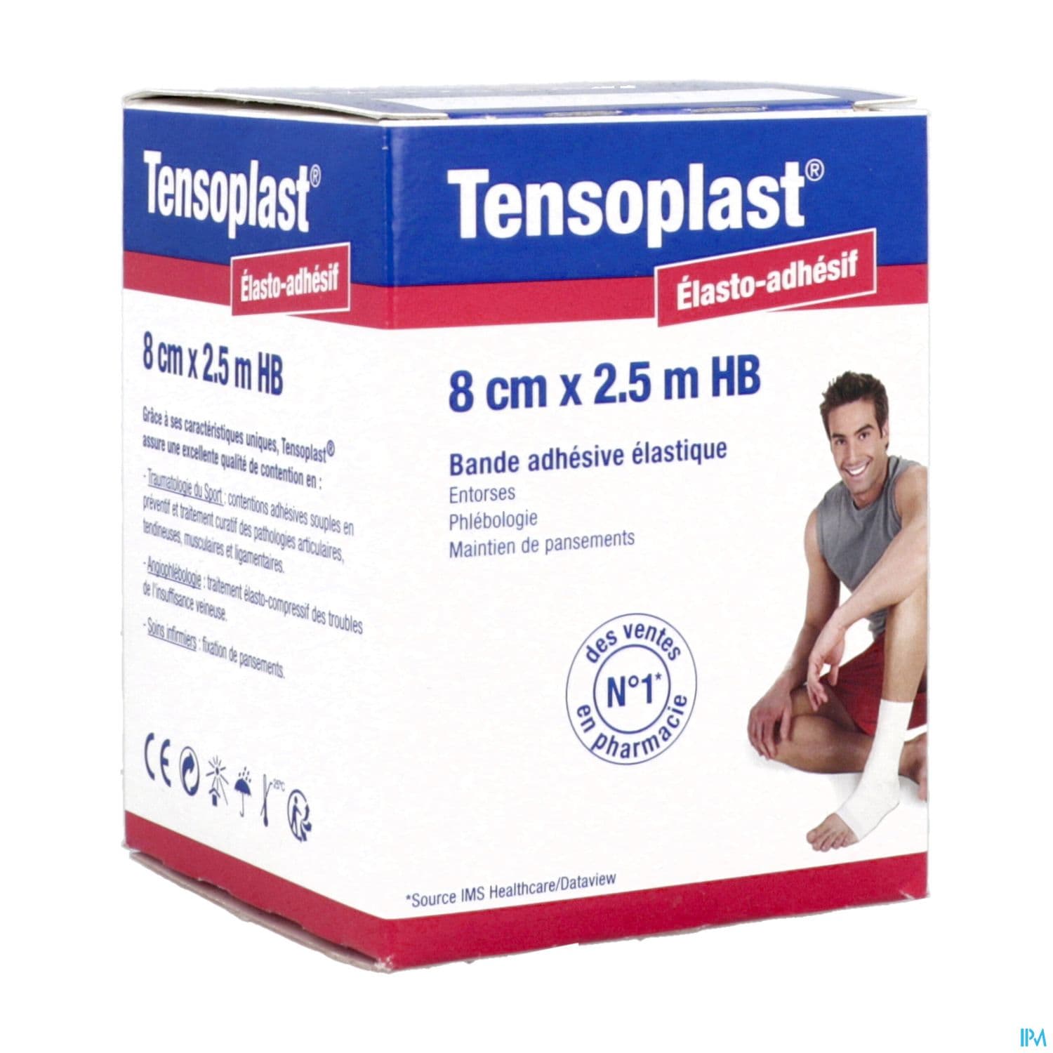 TENSOPLAST HB EX ELASTOPLASTE 8CM — Pharmacie Juin