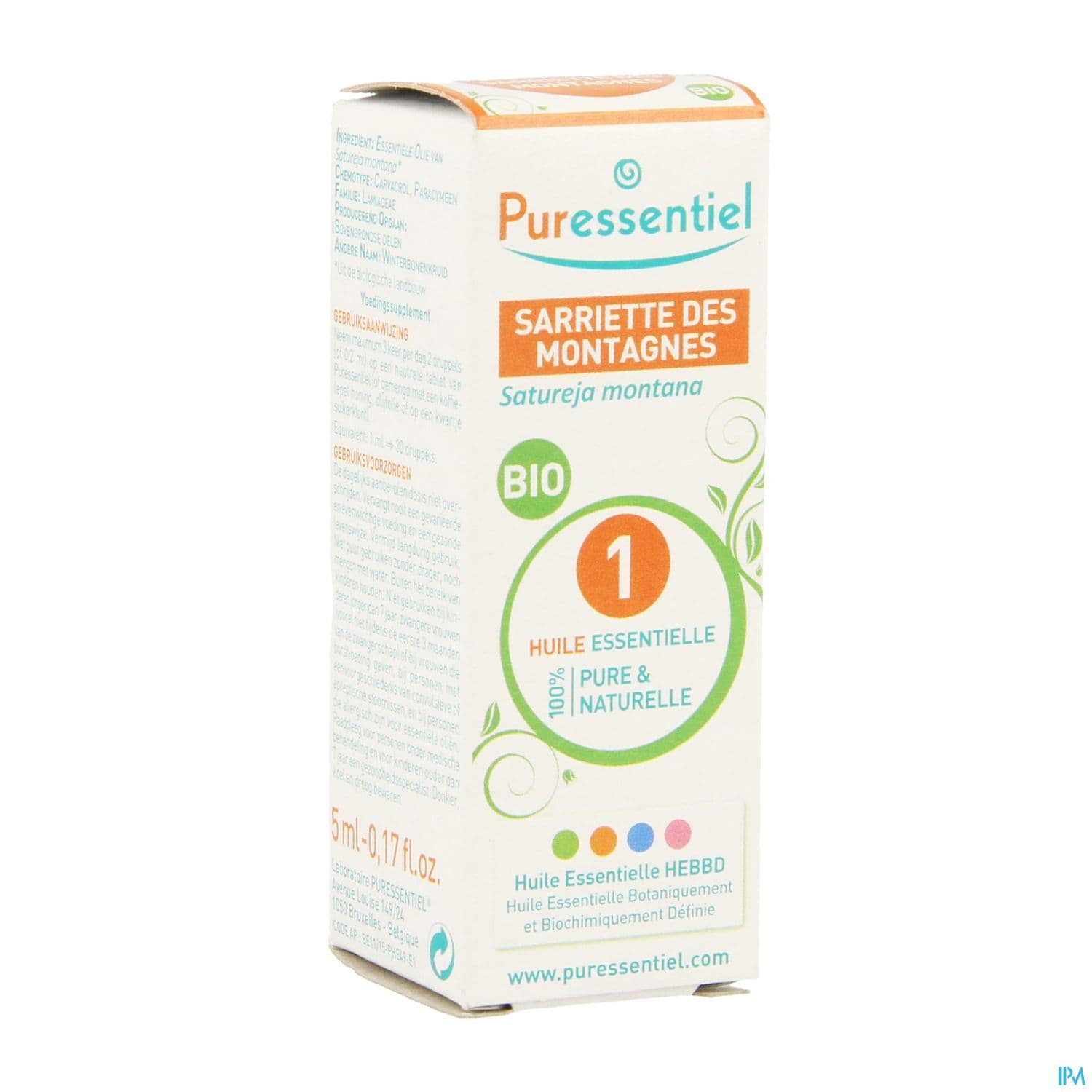 Puressentiel Huile Essentielle Sarriette Montagnes Bio 5ml