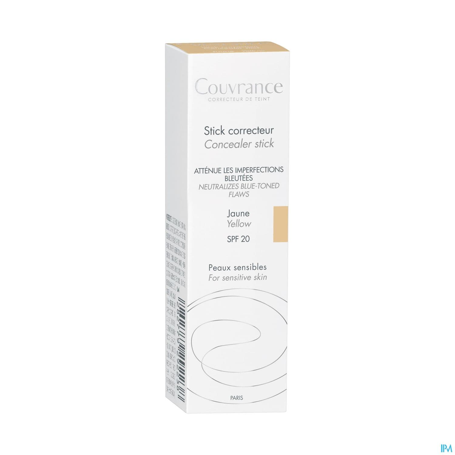 Eau Thermale Avene Couvrance Stick Correcteur Jaune 4g