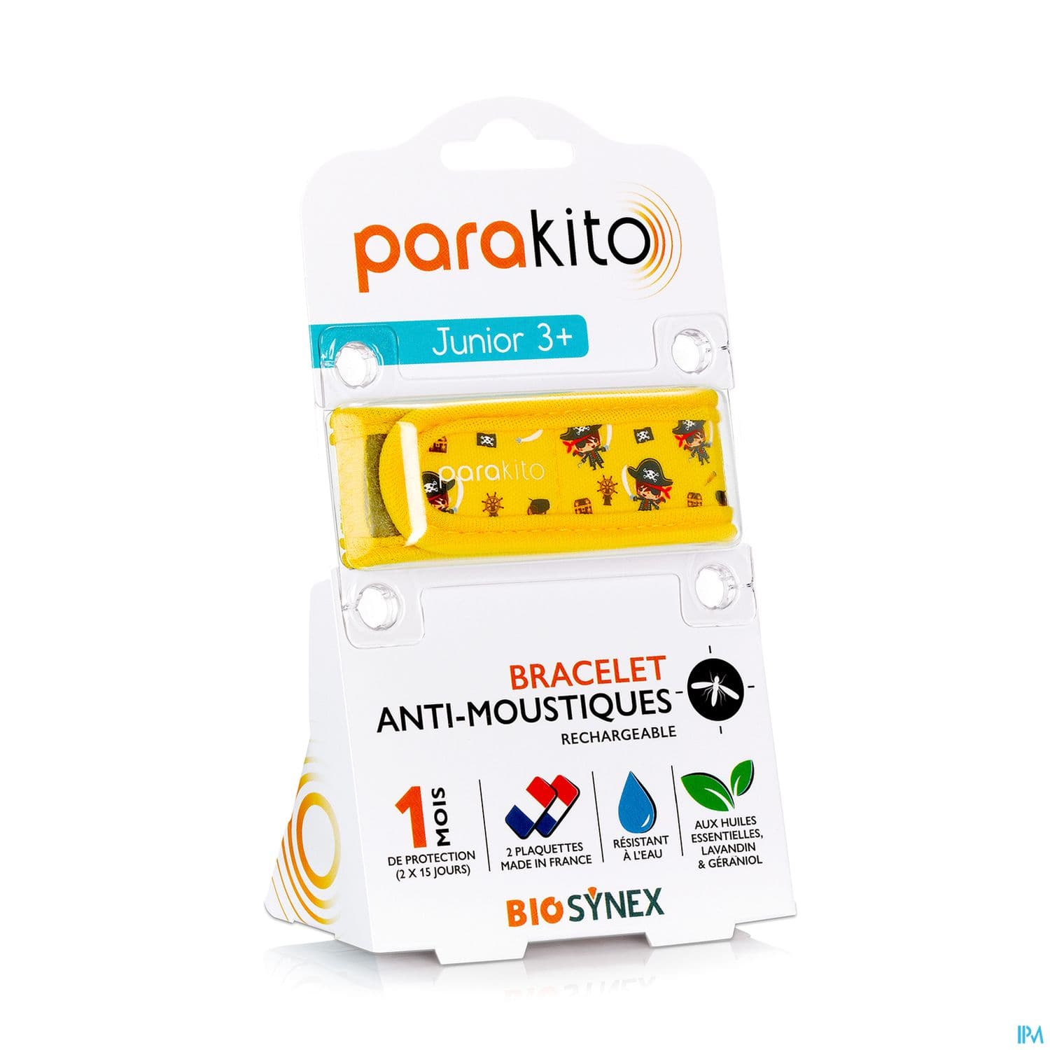 Parakito Bracelet Antimoustique Rechargeable Junior Pirates
