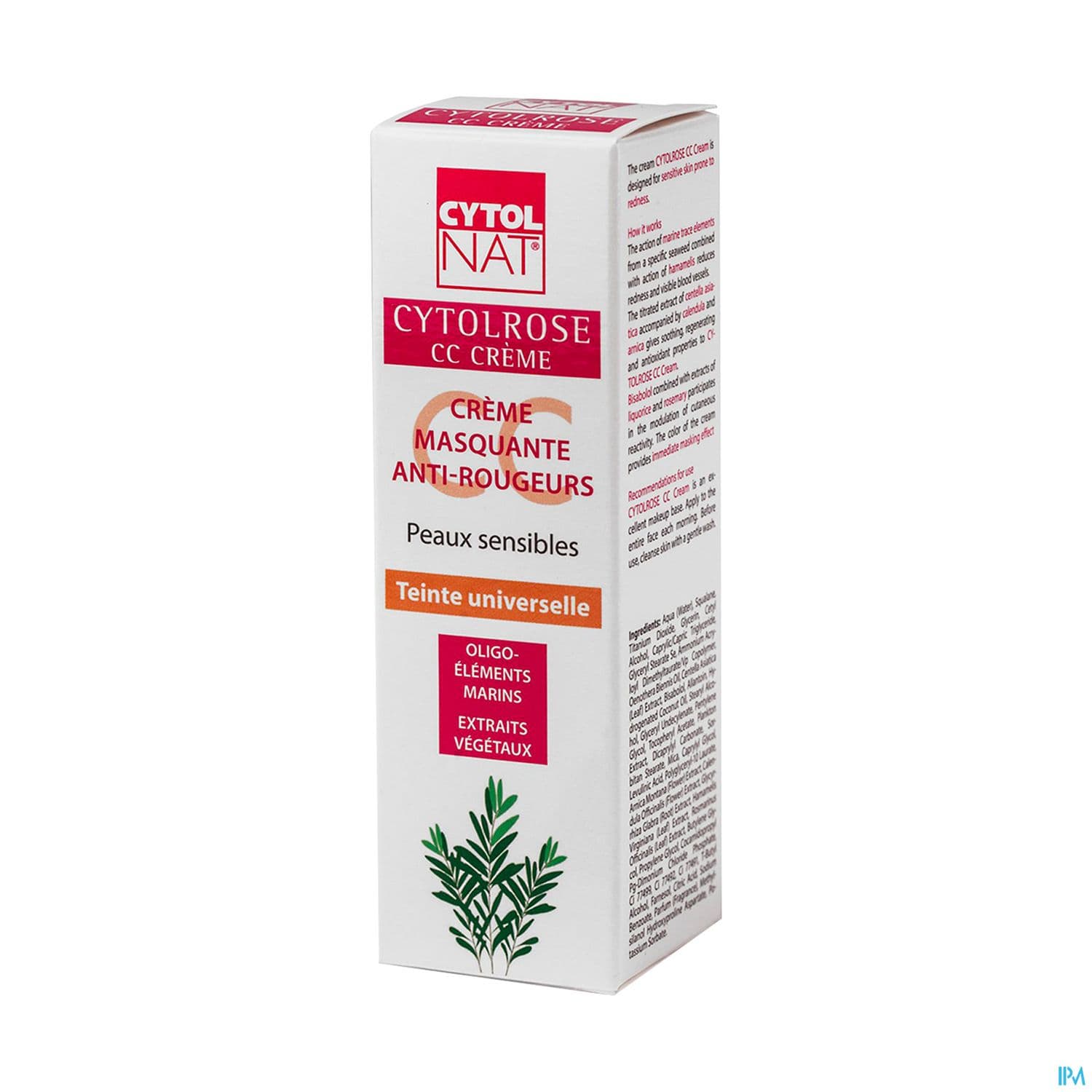 CYTOLROSE CC CR MASQ A/ROUG 40ML — Pharmacie Lafayette Bordeaux