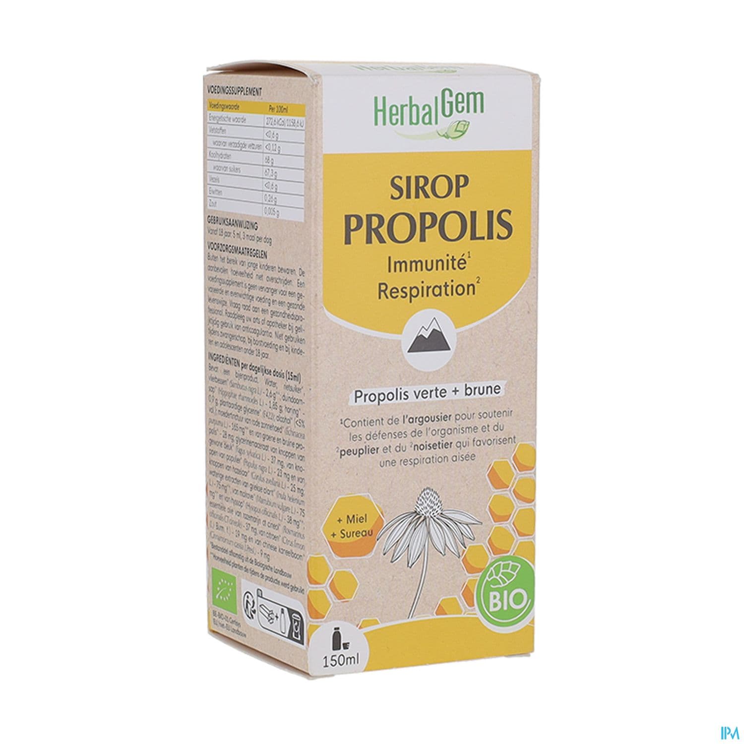 Herbalgem Propolis Sirop Bio 150ml