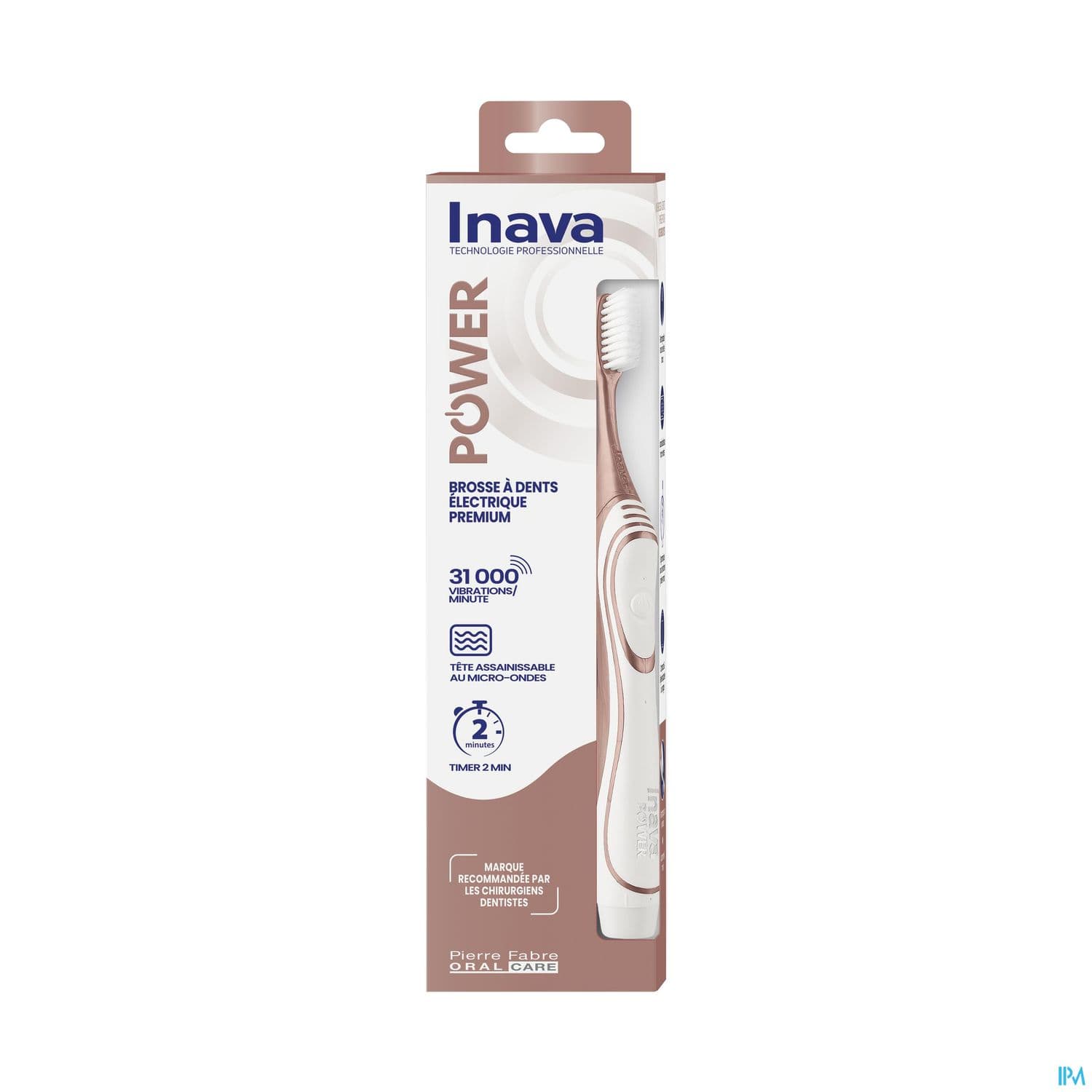 Inava Power Brosse A Dents Electrique Rose