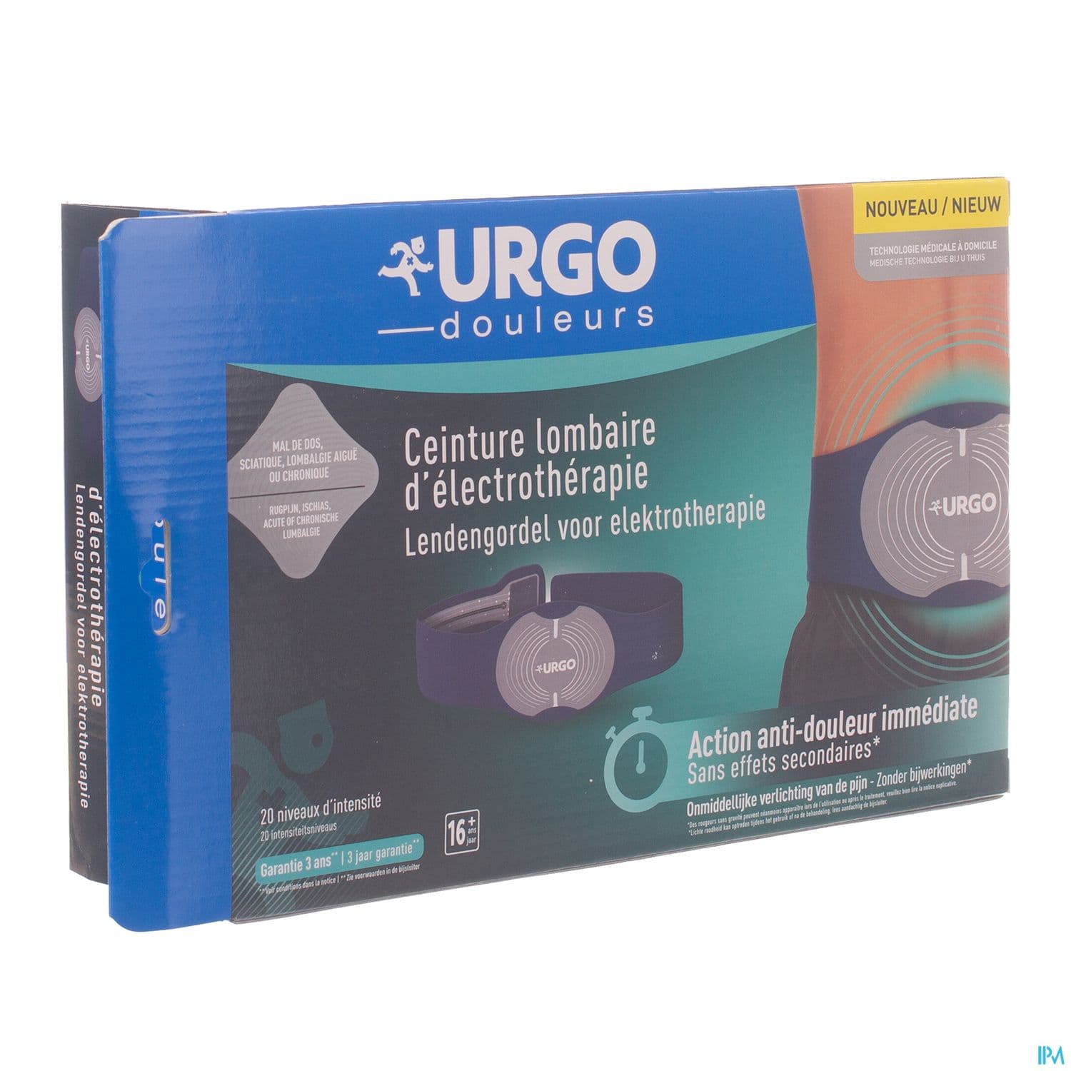 Urgo Ceinture Lombaire Electrotherapie